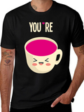 Youre My Cup of Tea Graphic Tee - Black