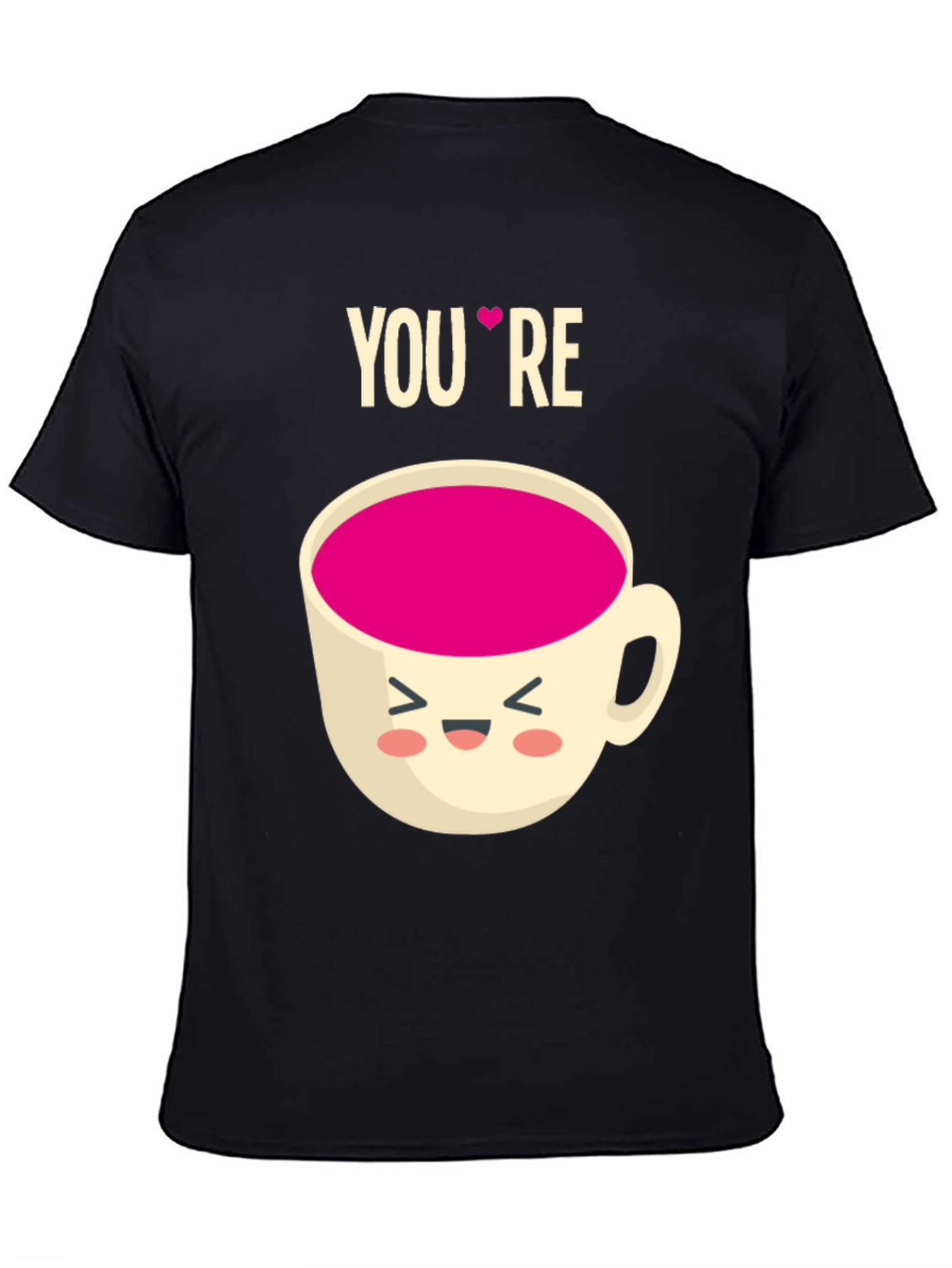 Youre My Cup of Tea Graphic Tee - Black
