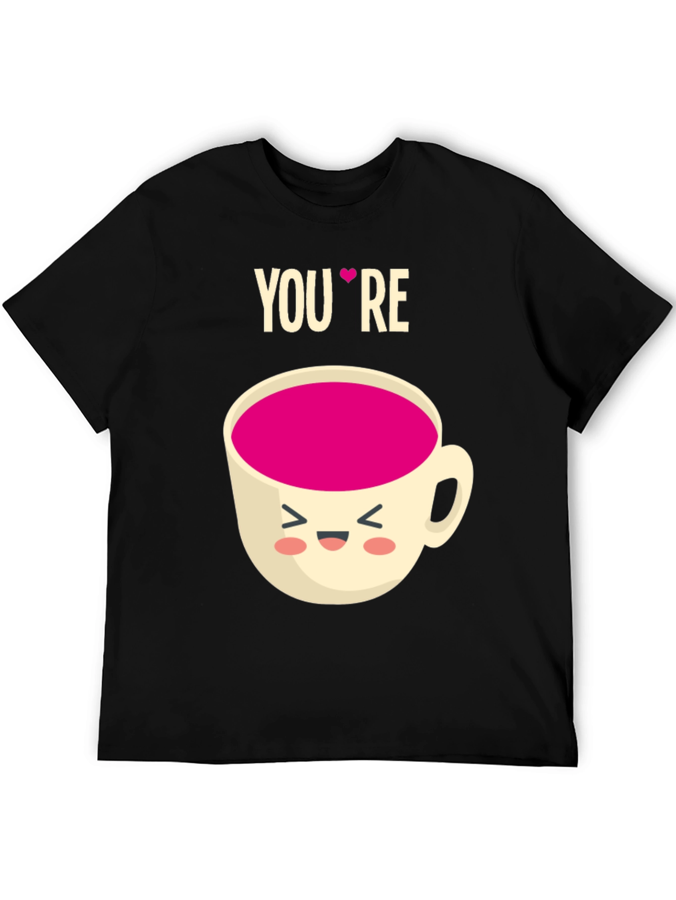 Youre My Cup of Tea Graphic Tee - Black