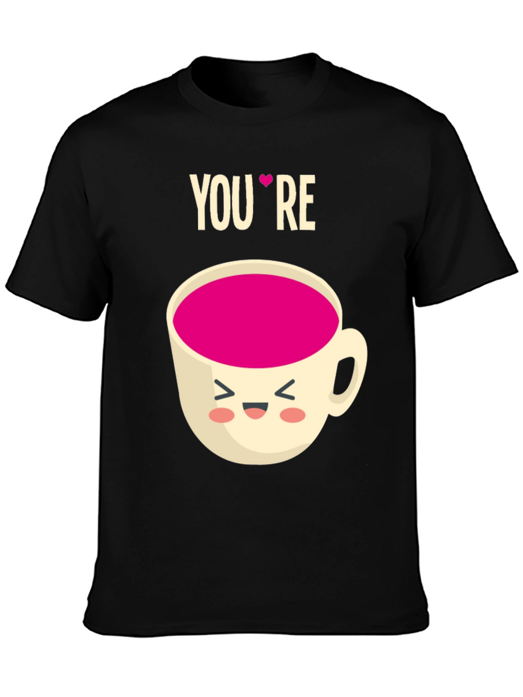 Youre My Cup of Tea Graphic Tee - Black