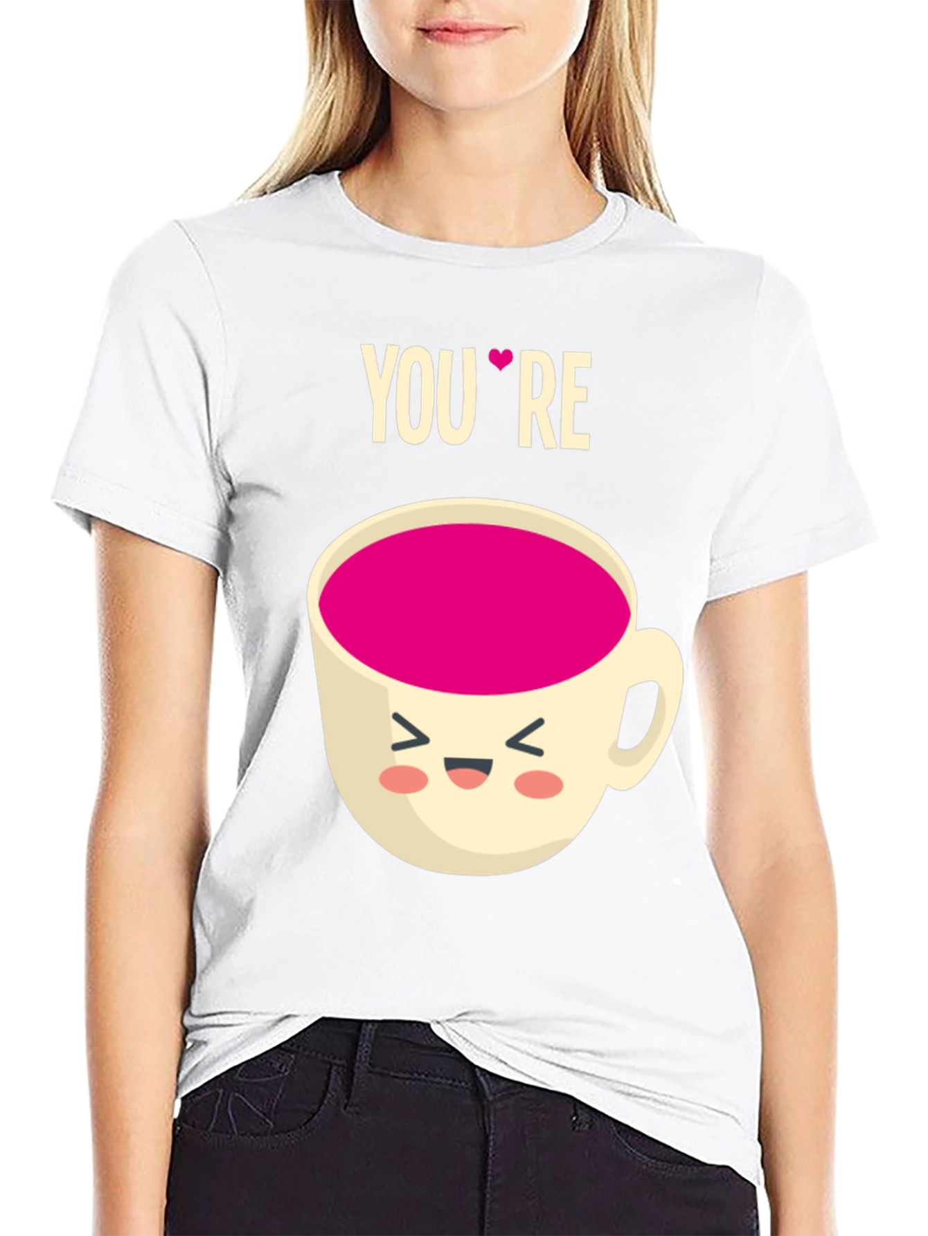 Youre My Cup of Tea Graphic Tee - Black