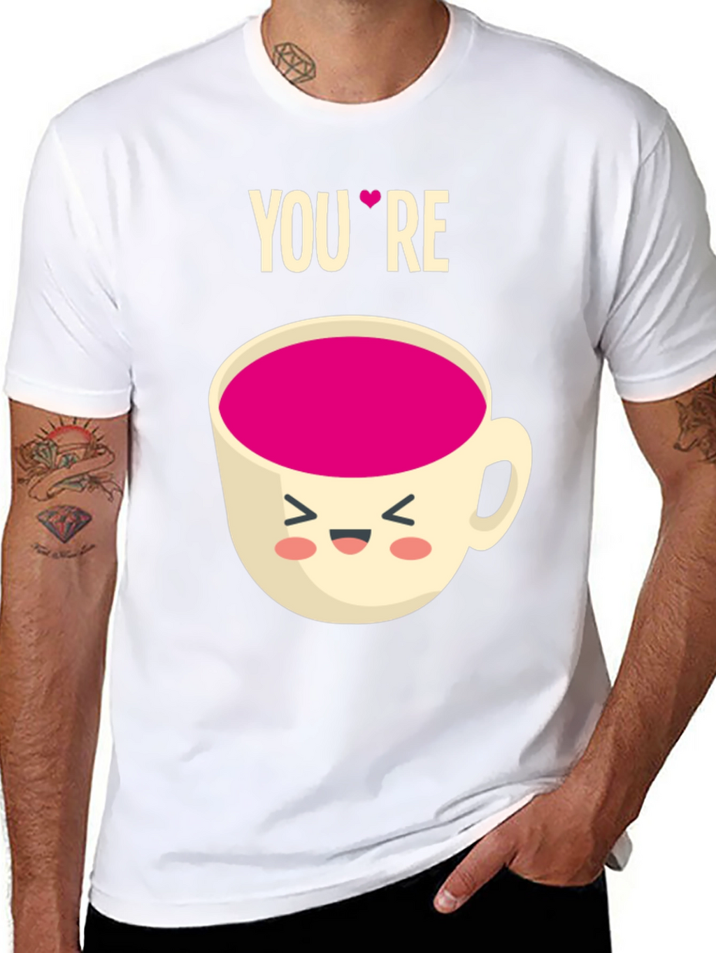 Youre My Cup of Tea Graphic Tee - Black