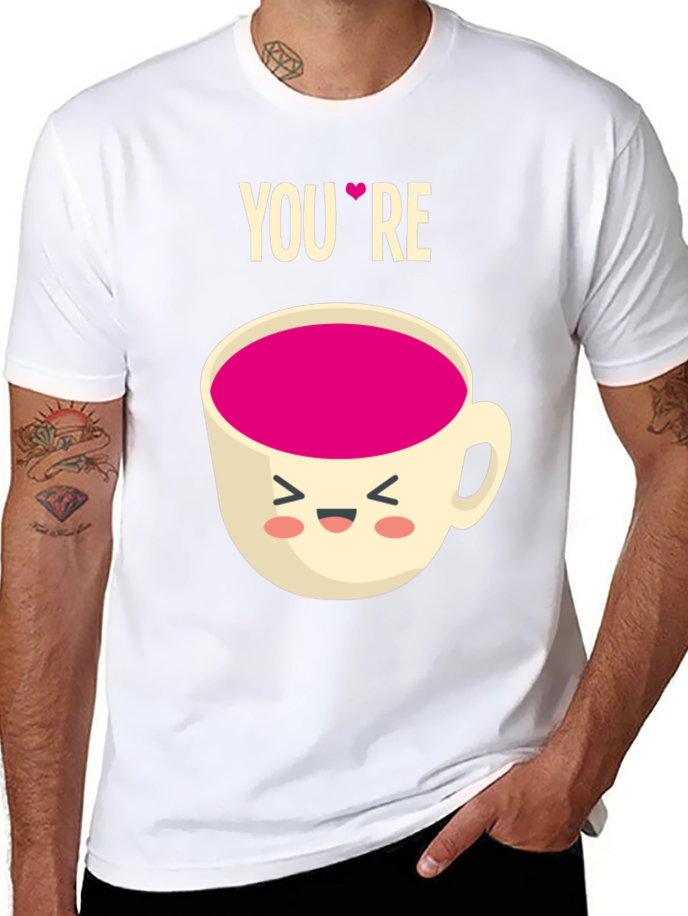 Youre My Cup of Tea Graphic Tee - Black