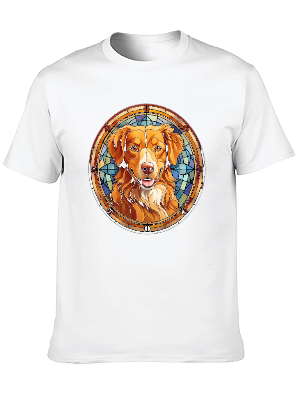Dog Breed Art Mens Black T-Shirt