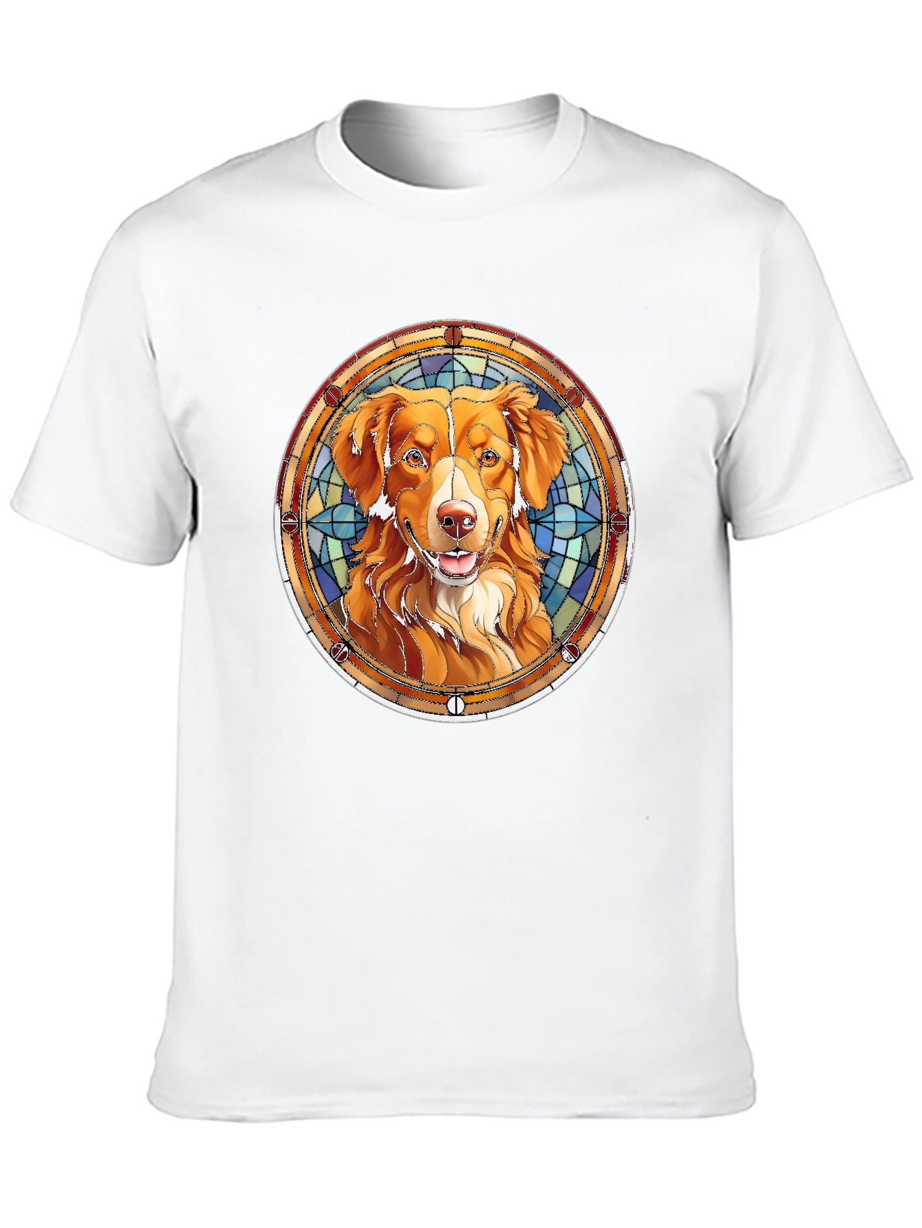 Dog Breed Art Mens Black T-Shirt