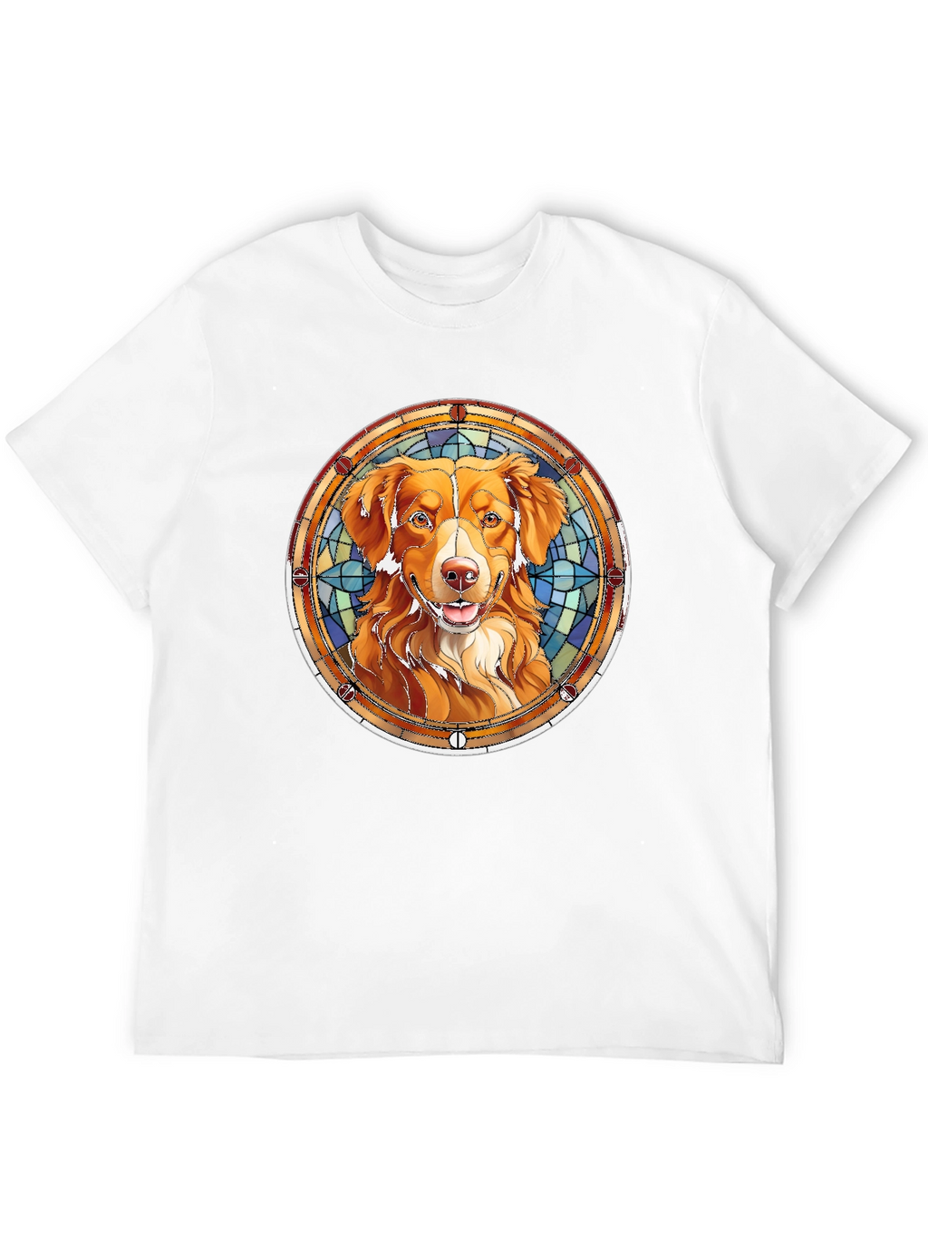 Dog Breed Art Mens Black T-Shirt