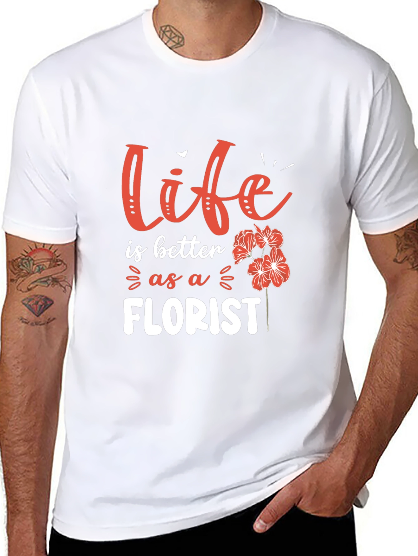 Life is Better as a Florist T-Shirt