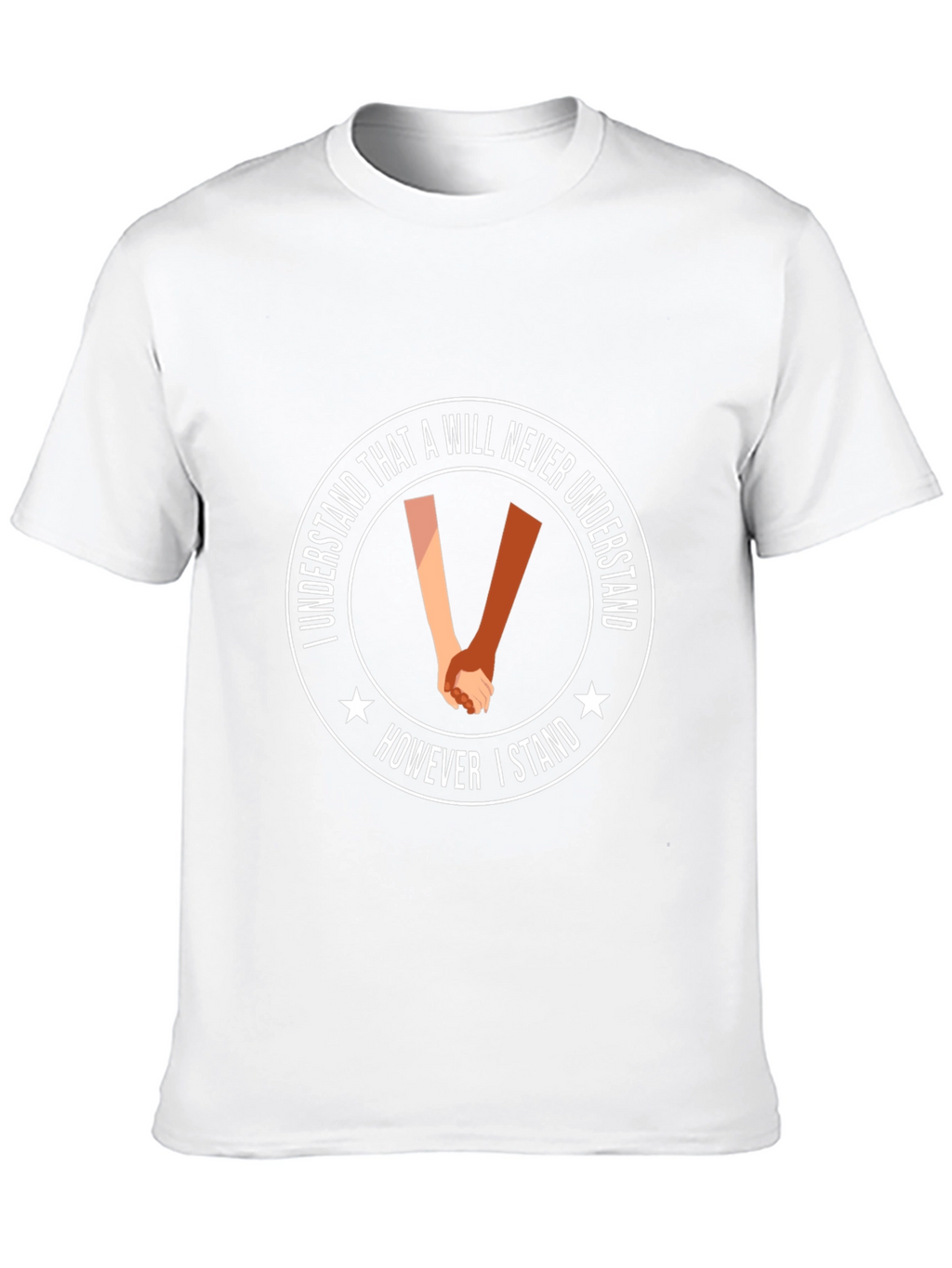 I Stand Black T-Shirt
