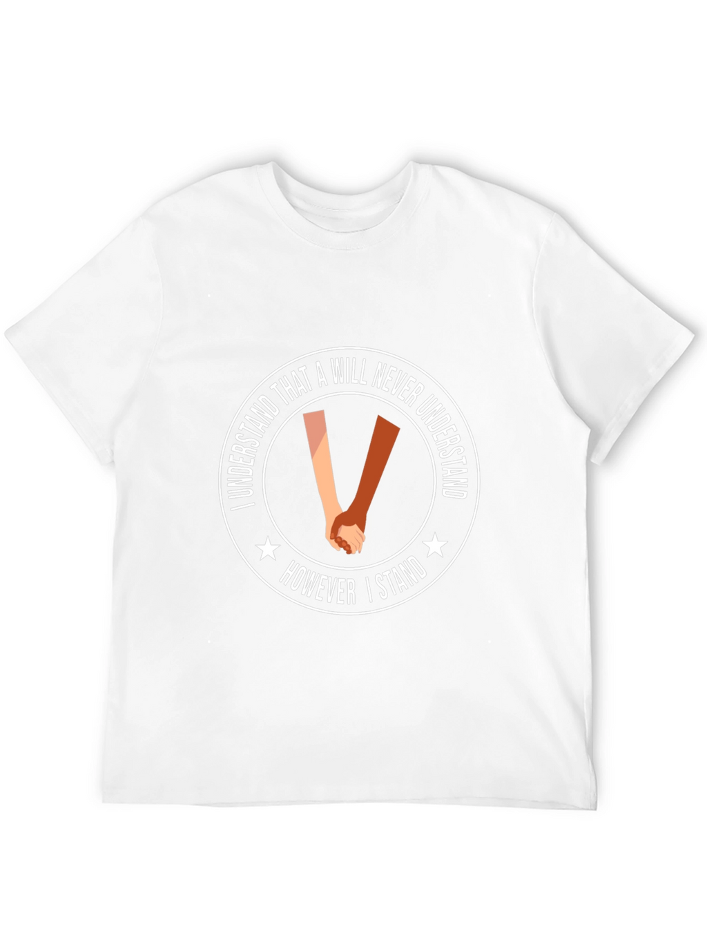 I Stand Black T-Shirt
