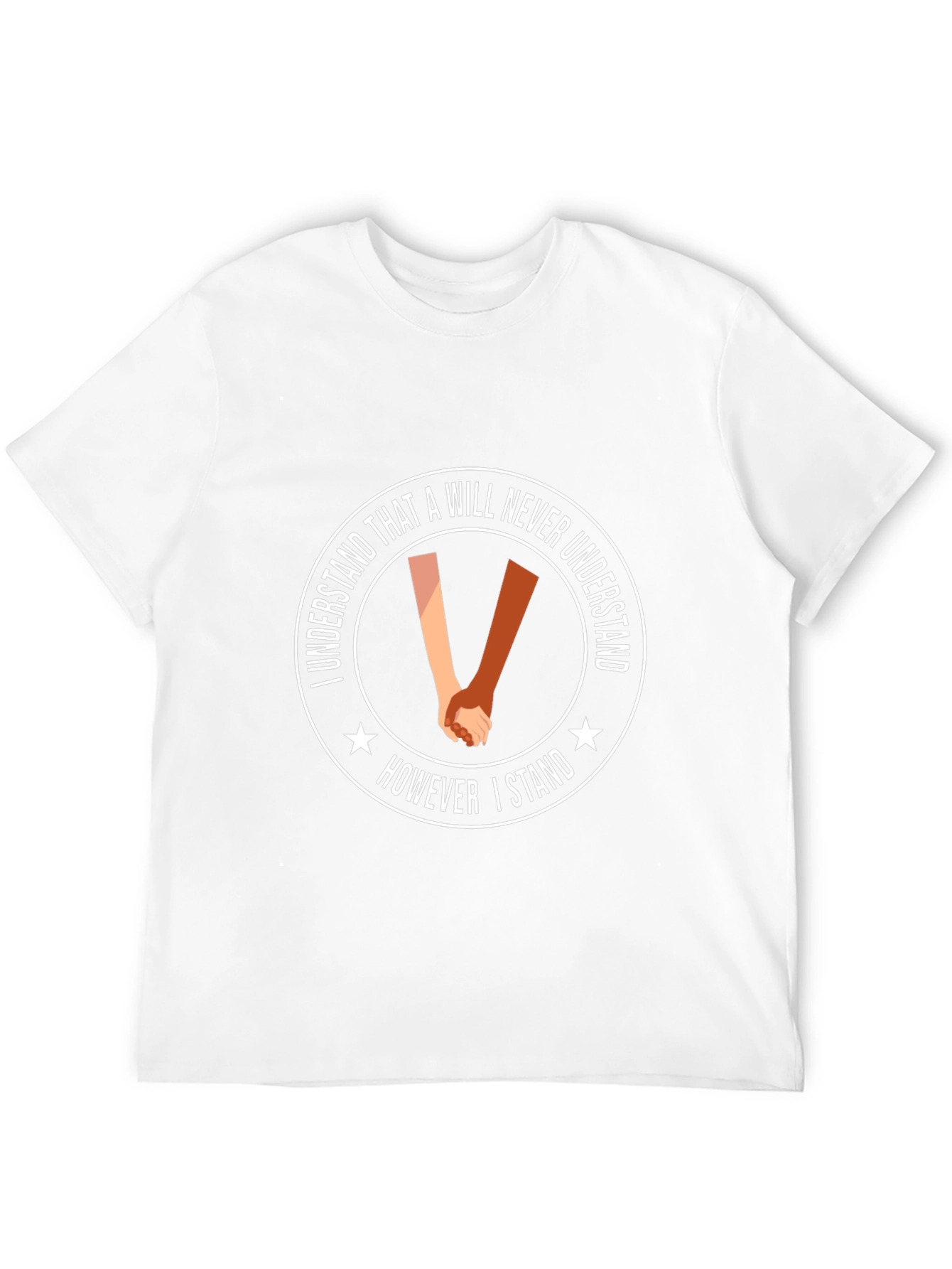I Stand Black T-Shirt