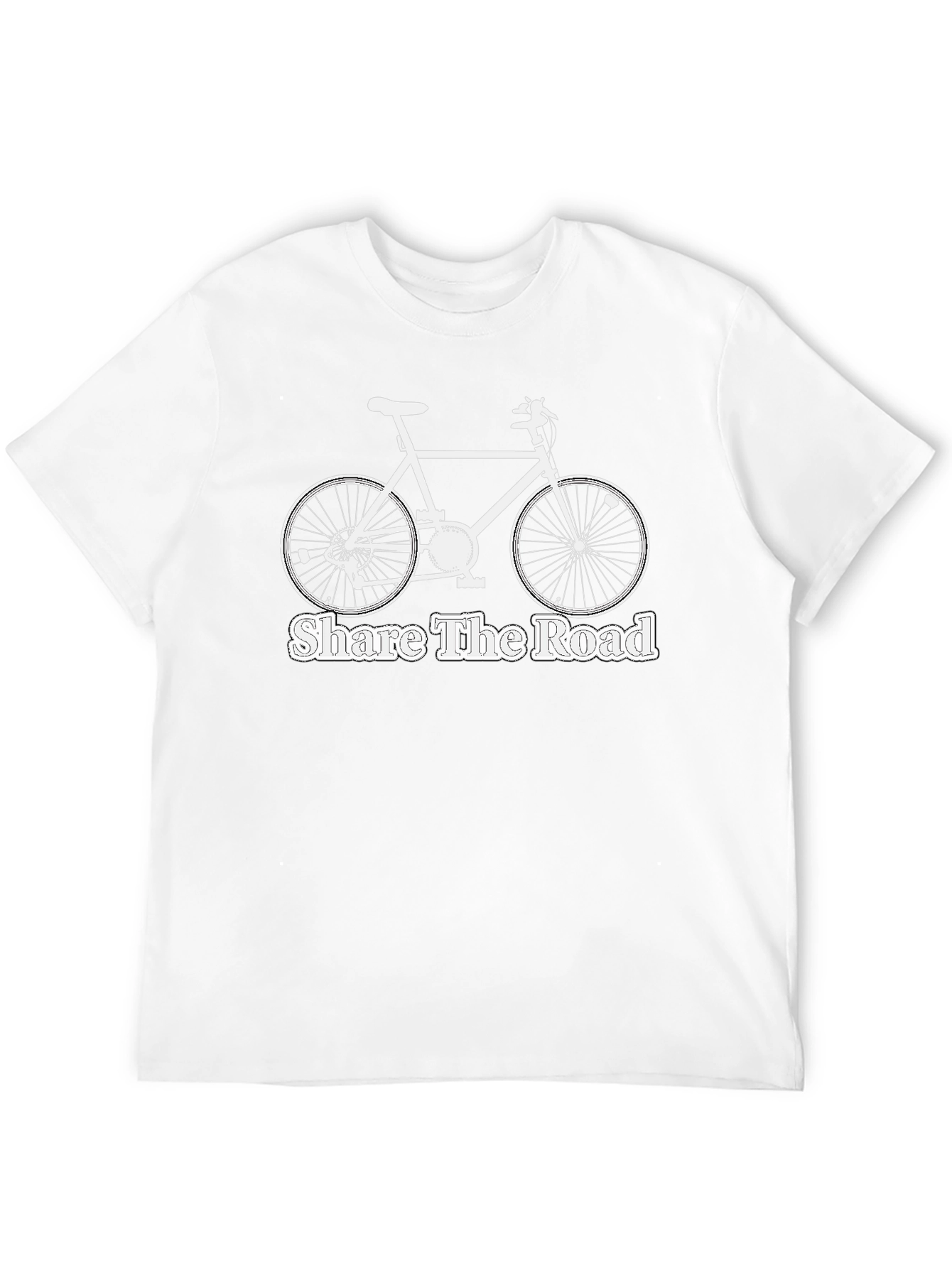 Share the Road Bicycle Graphic T-Shirt
