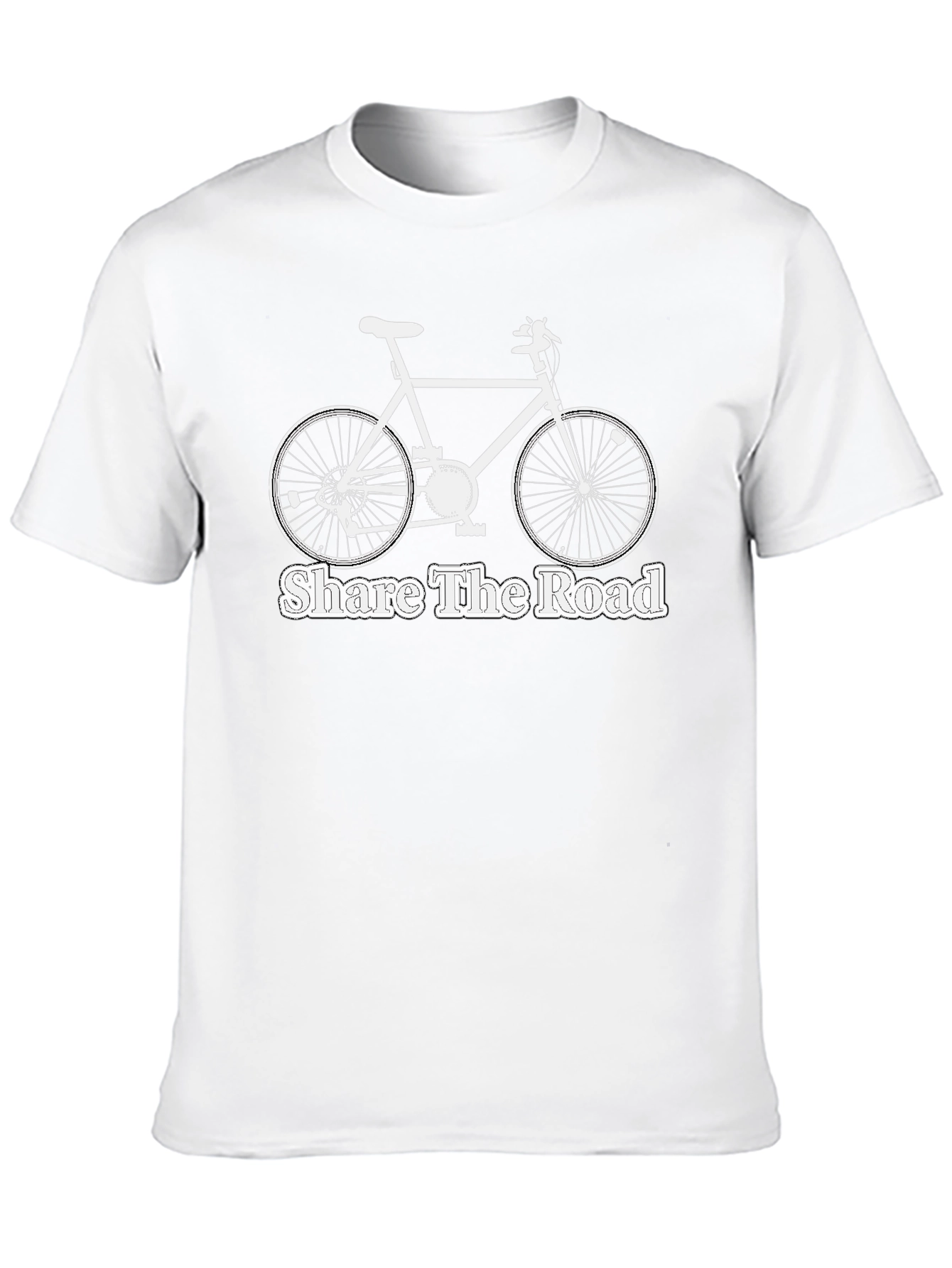 Share the Road Bicycle Graphic T-Shirt