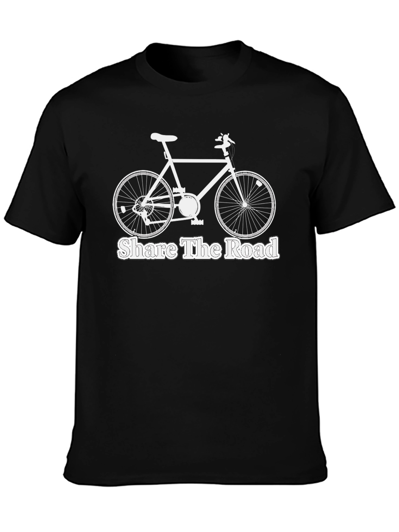 Share the Road Bicycle Graphic T-Shirt