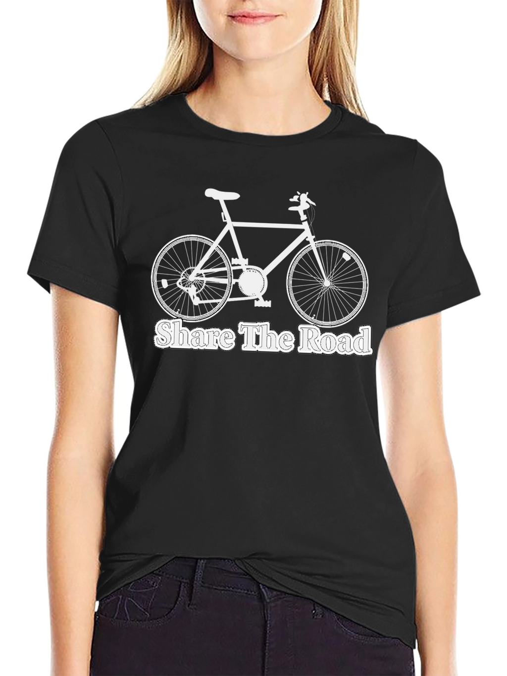 Share the Road Bicycle Graphic T-Shirt
