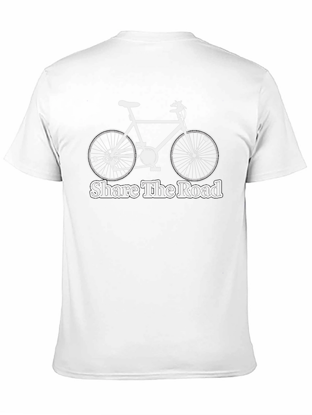 Share the Road Bicycle Graphic T-Shirt