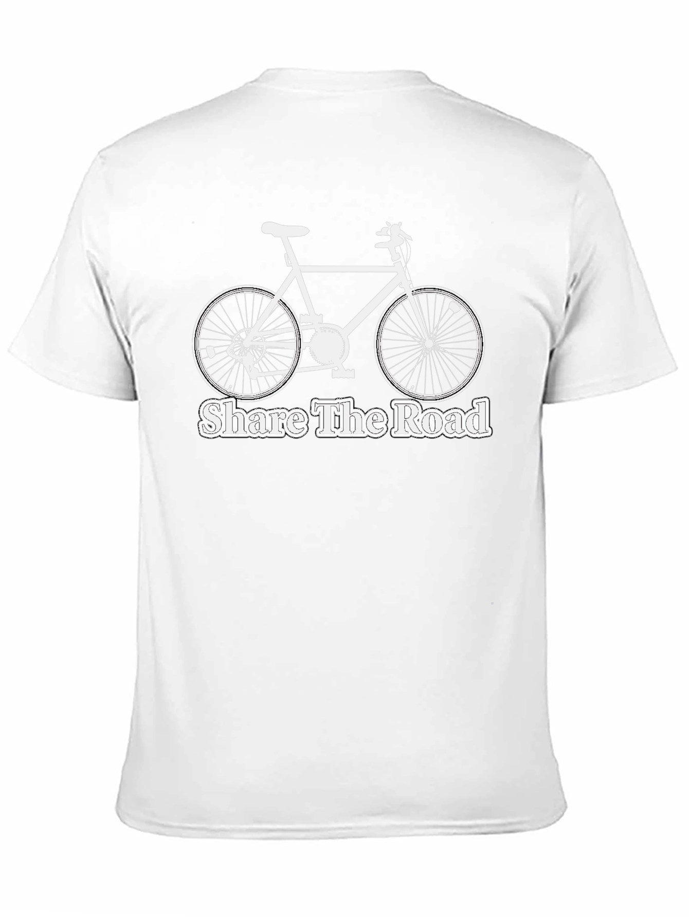 Share the Road Bicycle Graphic T-Shirt