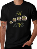 Island Landscape Graphic Tee