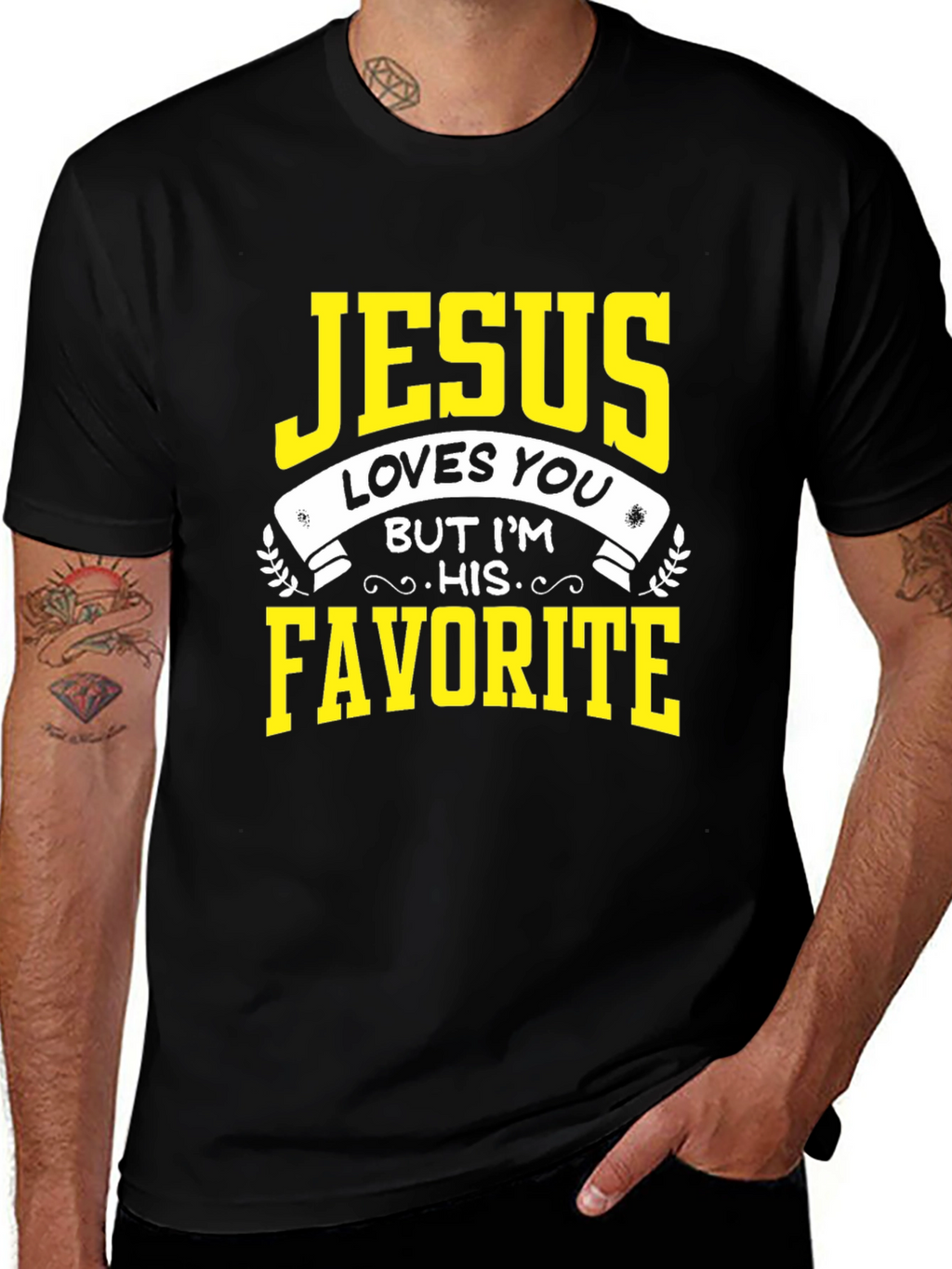 Jesus Loves You T-Shirt - His Favorite Tee