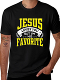 Jesus Loves You T-Shirt - His Favorite Tee