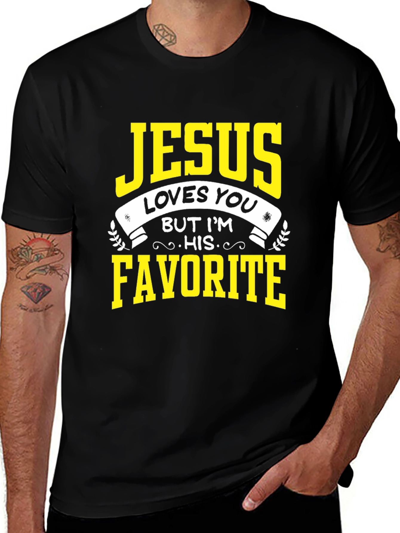 Jesus Loves You T-Shirt - His Favorite Tee