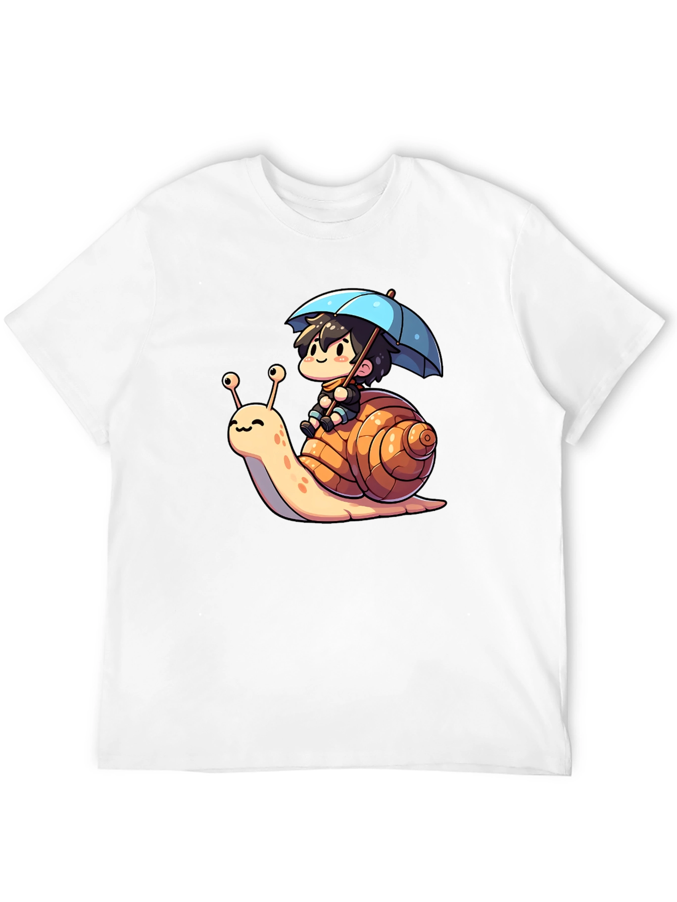Cartoon Snail Ride T-Shirt