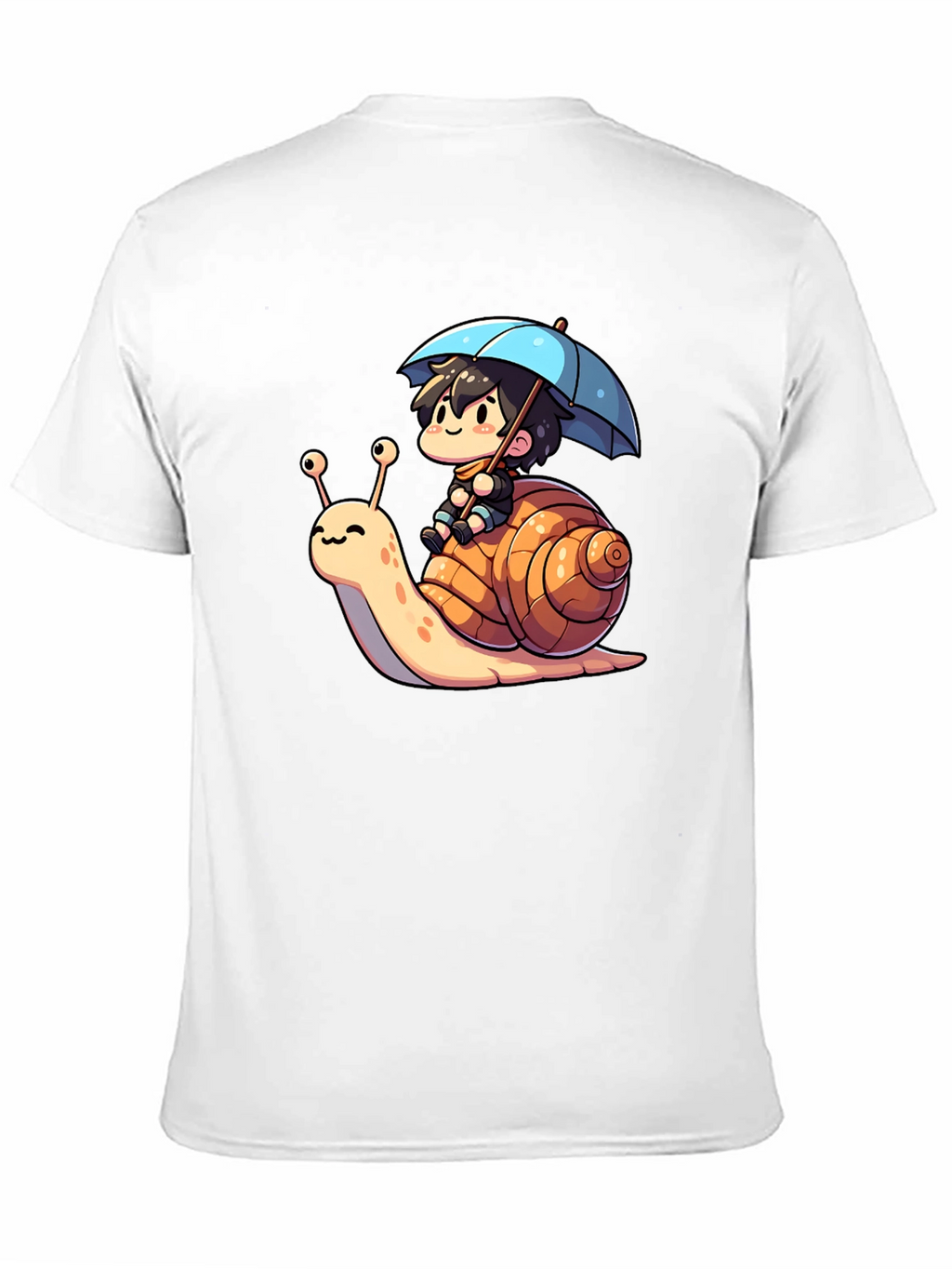 Cartoon Snail Ride T-Shirt