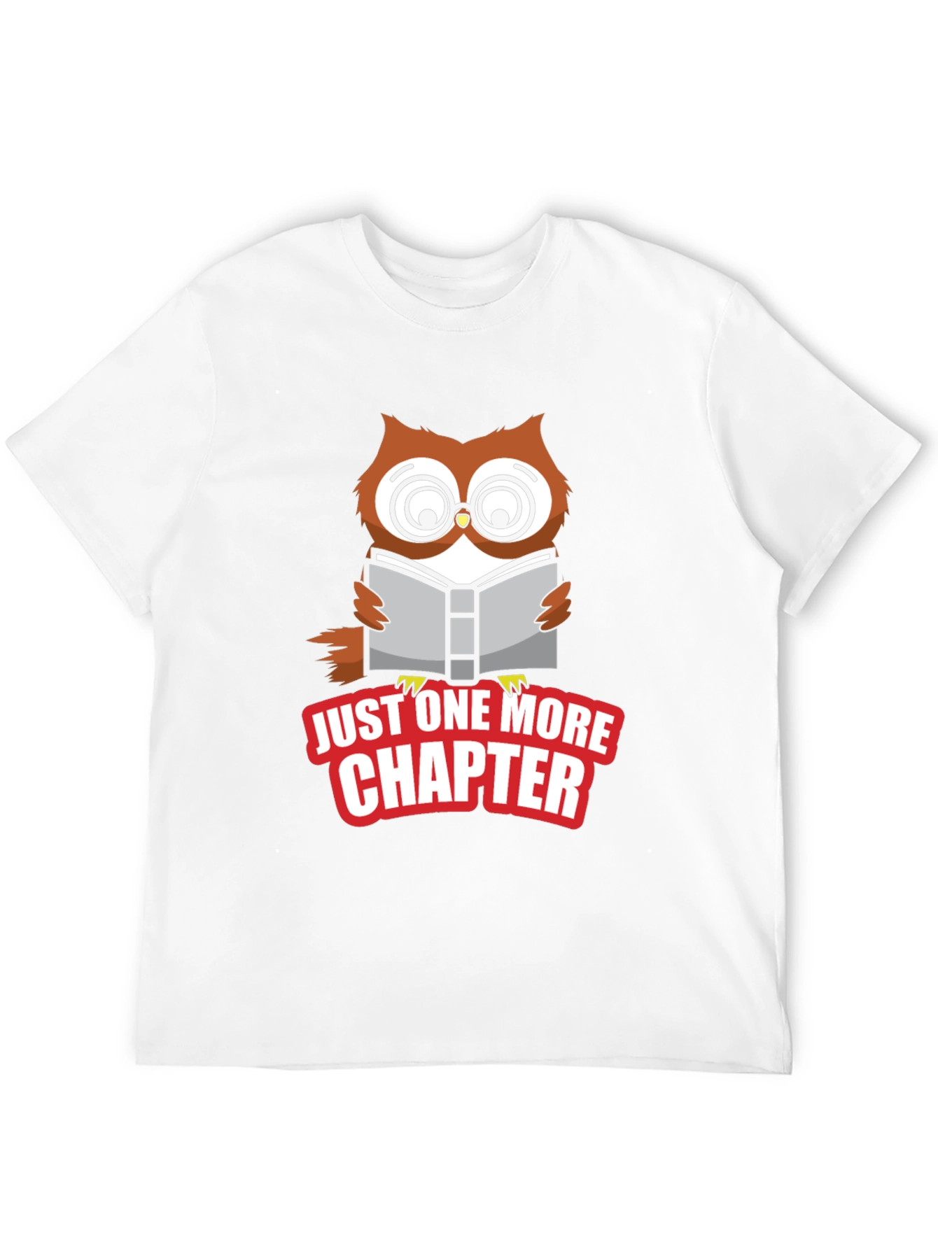 Just One More Chapter Owl Graphic Tee