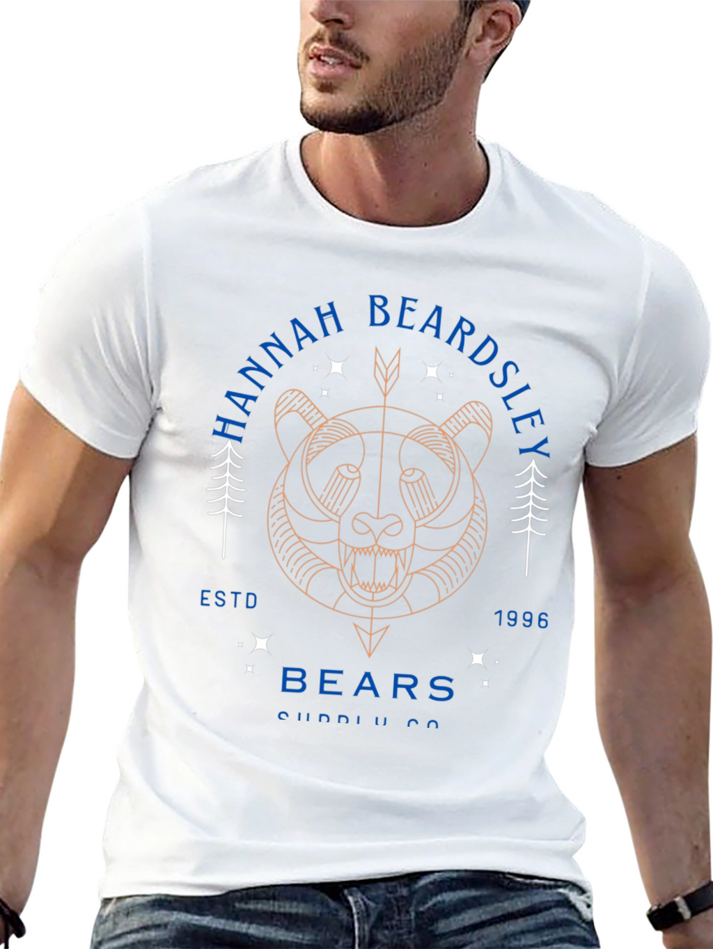 Hannah Beardsley Bears Graphic T-Shirt