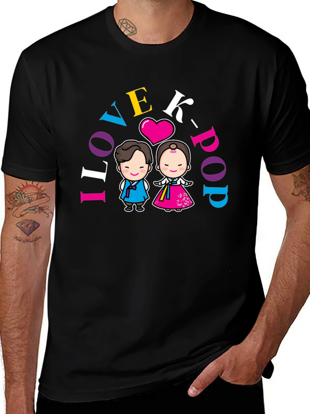 I Love K-Pop T-Shirt