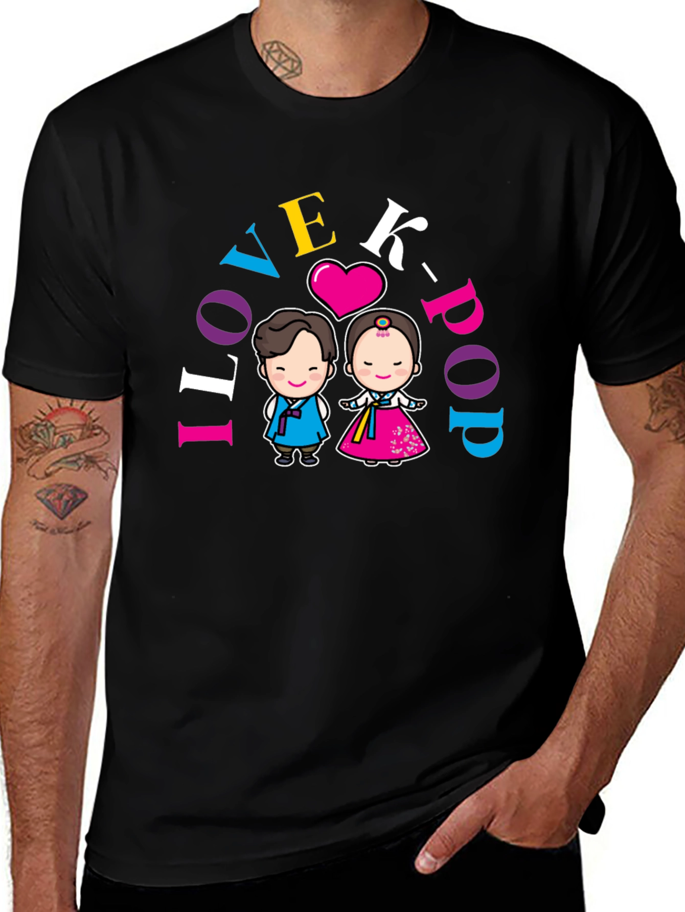 I Love K-Pop T-Shirt