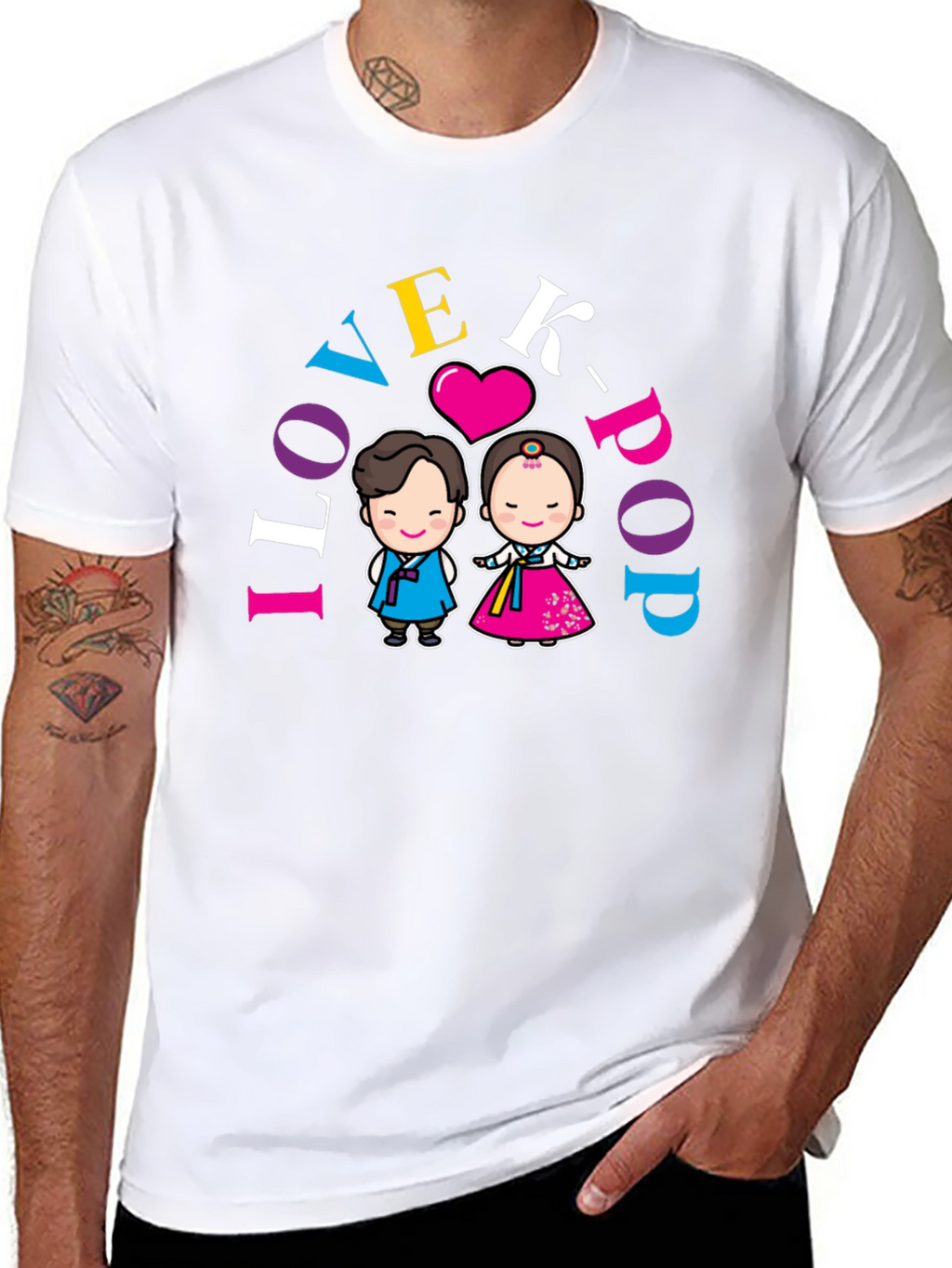 I Love K-Pop T-Shirt
