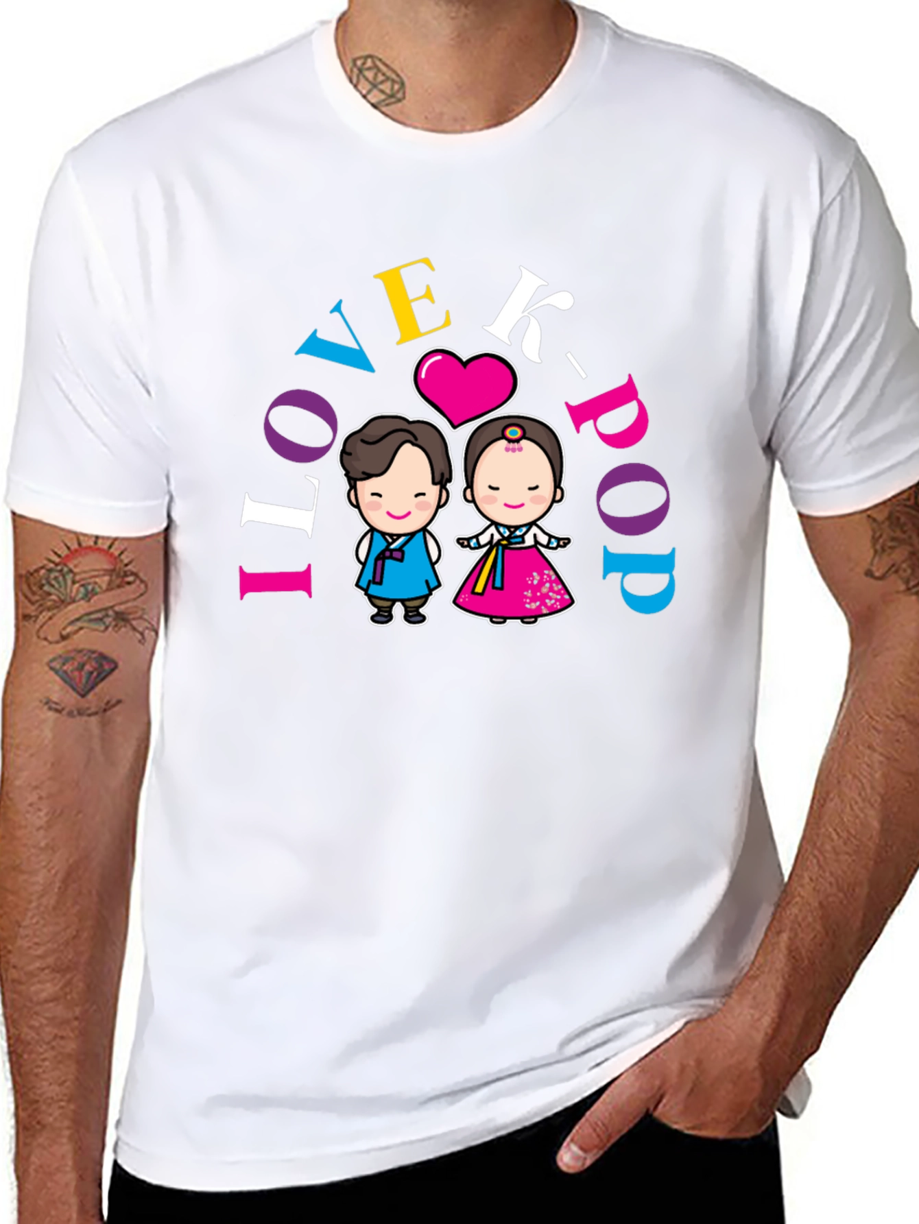 I Love K-Pop T-Shirt