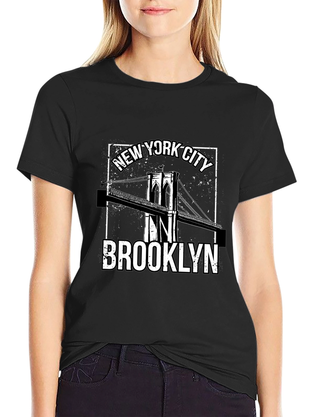 New York City Brooklyn Bridge Graphic Tee