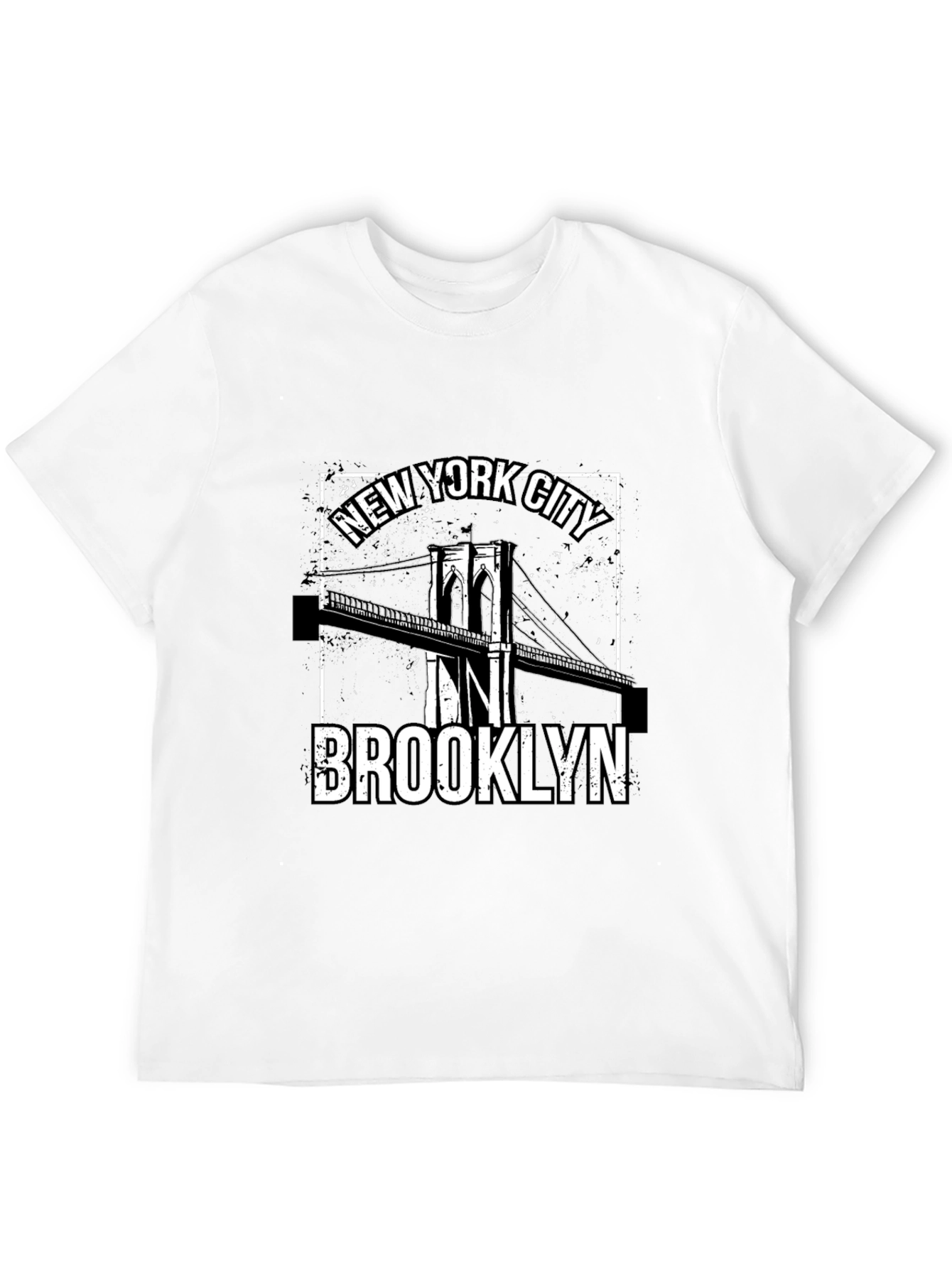 New York City Brooklyn Bridge Graphic Tee