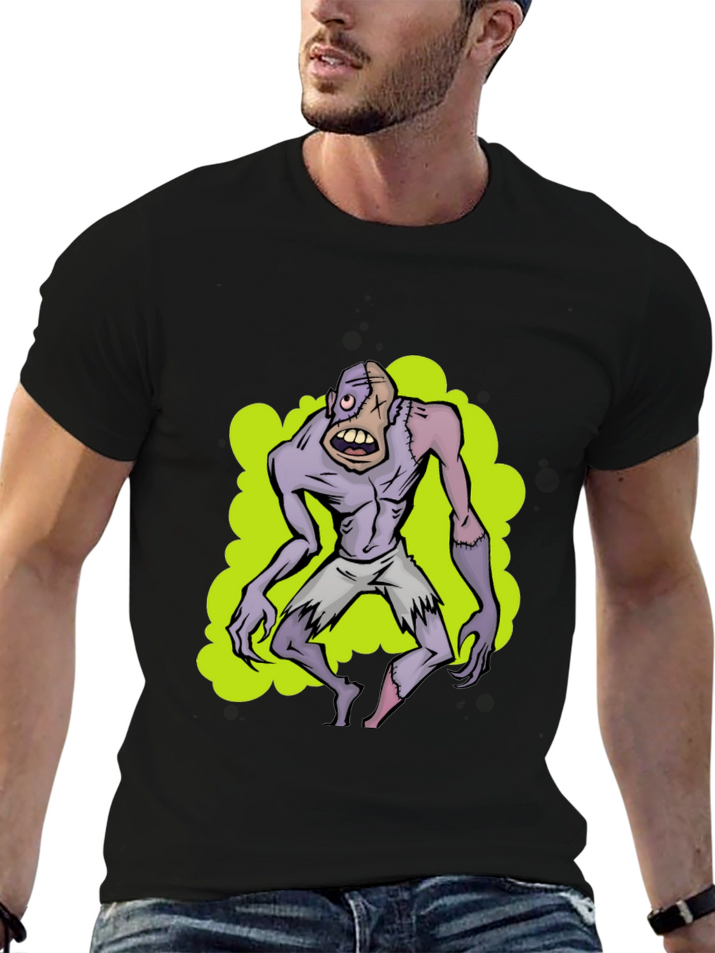 Zombie Graphic T-Shirt - Unique Halloween Apparel