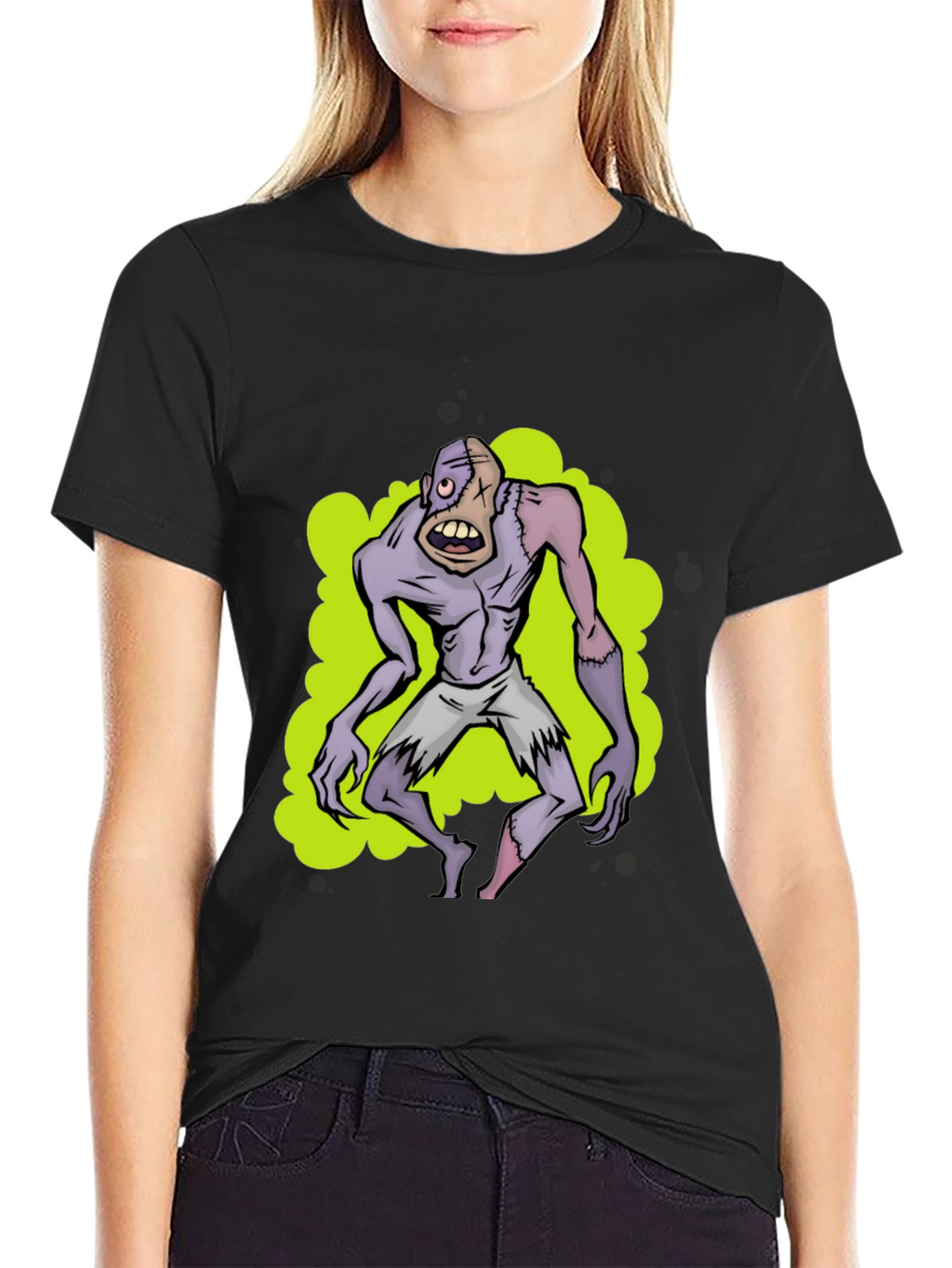 Zombie Graphic T-Shirt - Unique Halloween Apparel