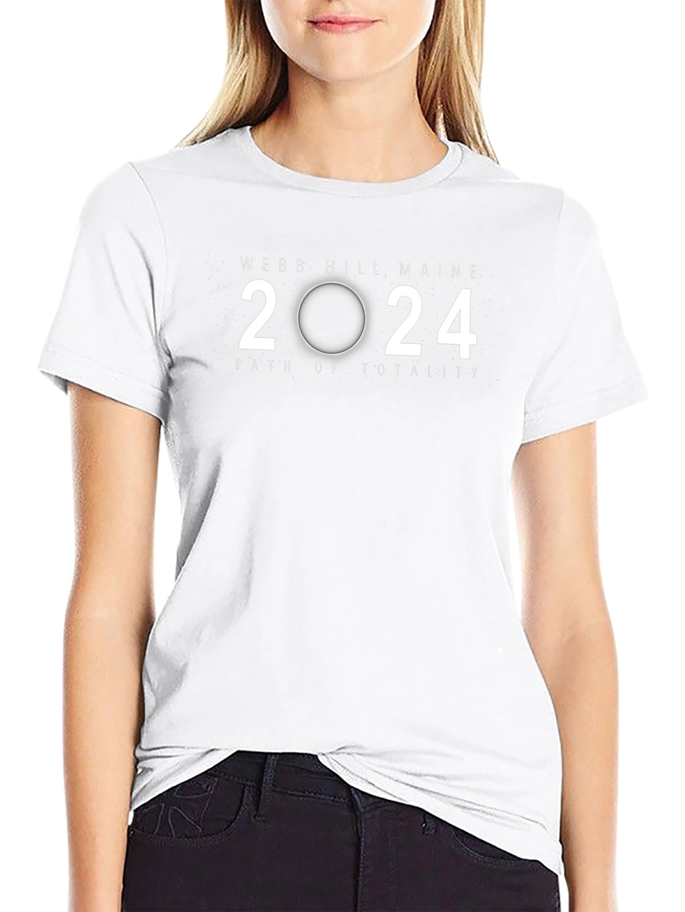Webb Hill Maine 2024 Eclipse T-Shirt