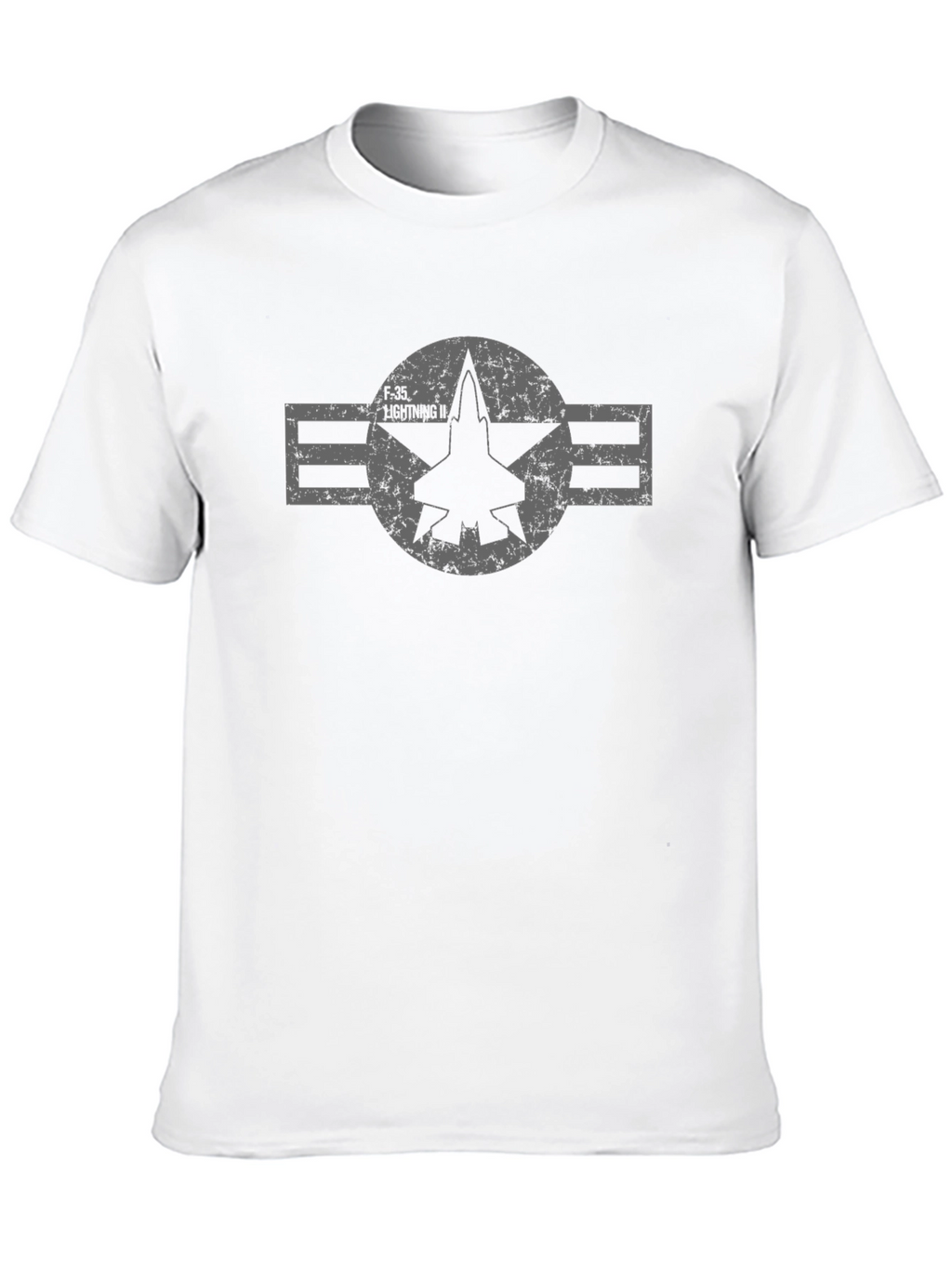 F-35 Lightning II Star Logo Black T-Shirt