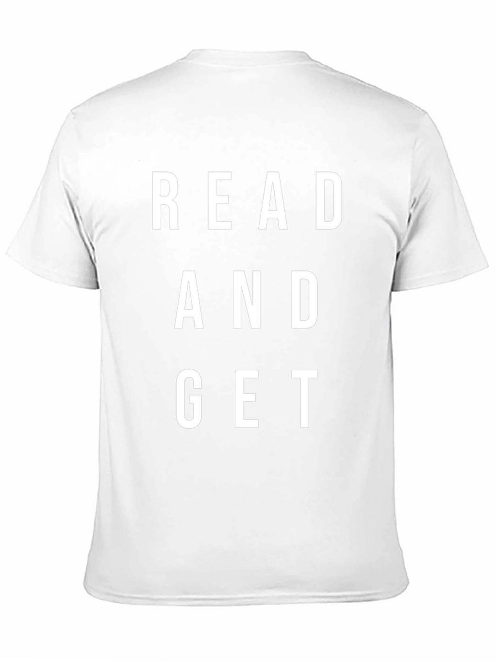 Read and Get Black Graphic Tee