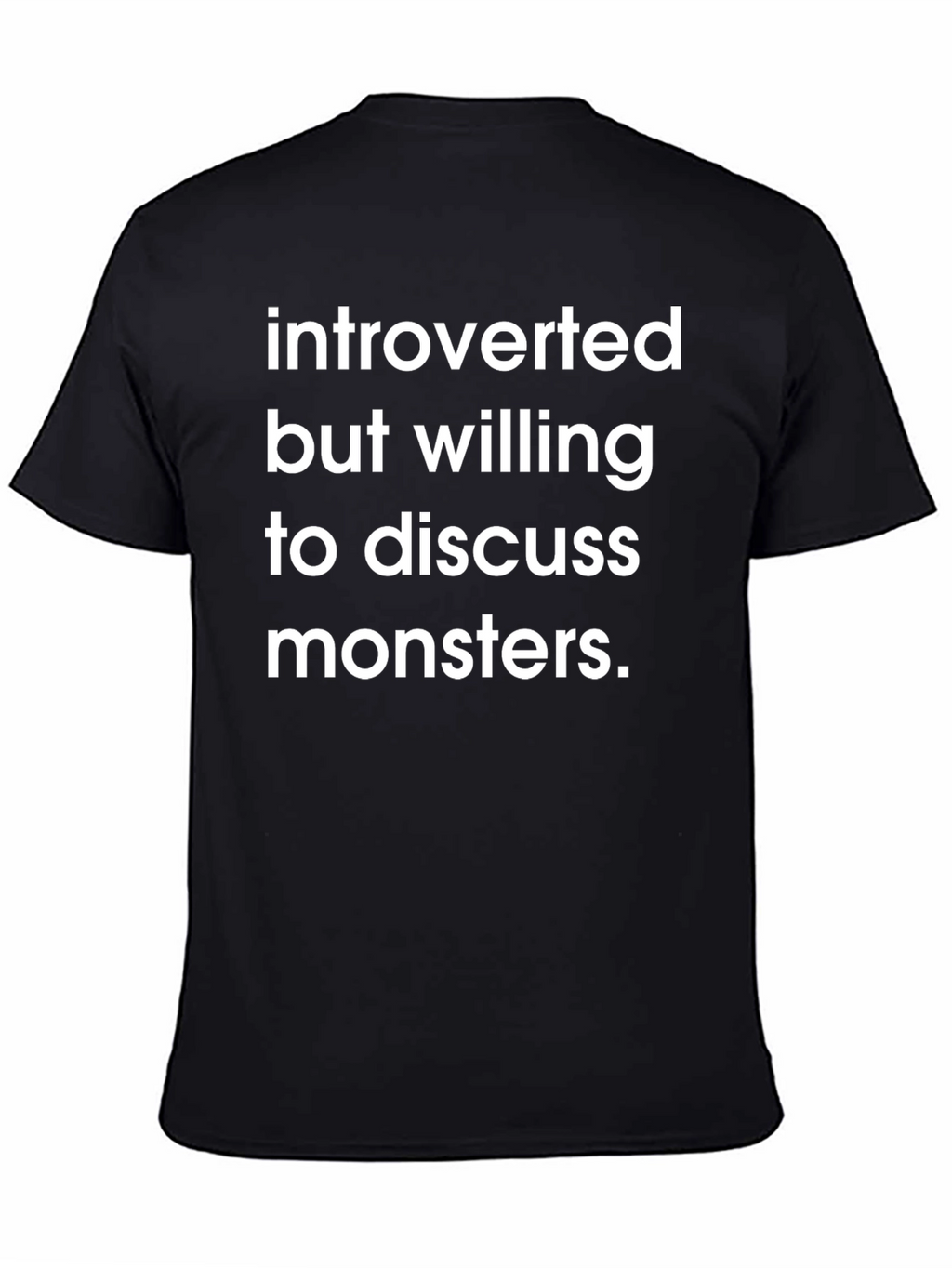Introverted Monster Discussion Tee