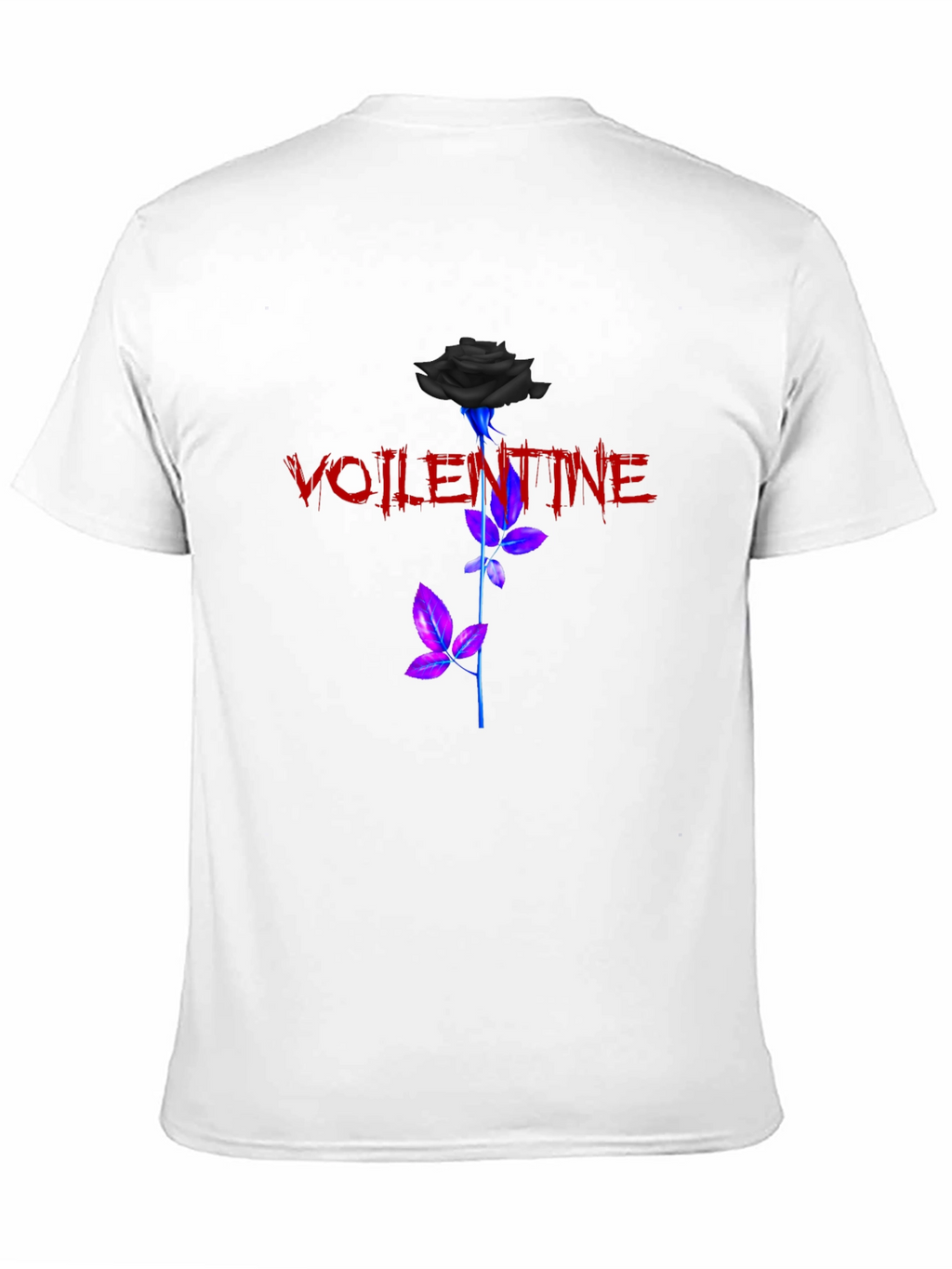 Voilenttine Rose Graphic T-Shirt