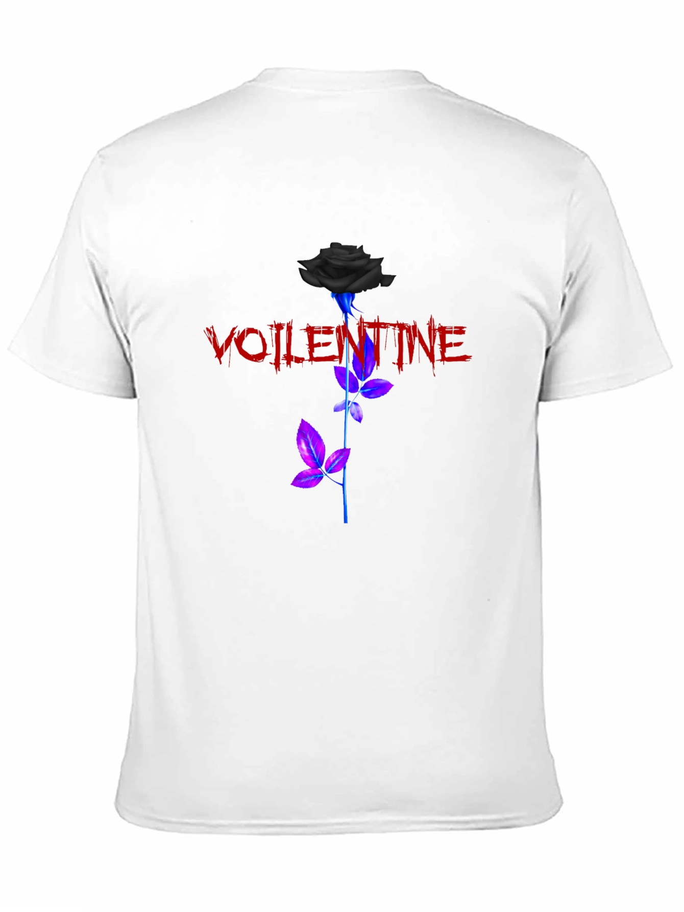 Voilenttine Rose Graphic T-Shirt