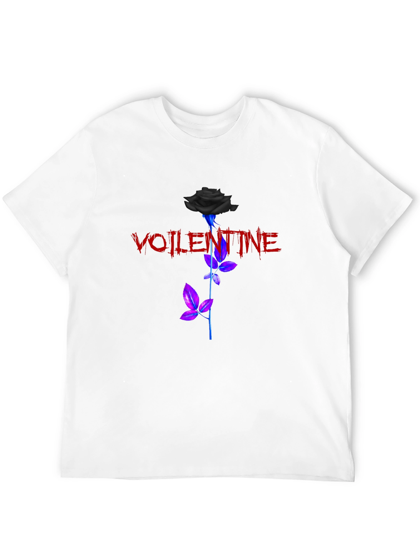 Voilenttine Rose Graphic T-Shirt