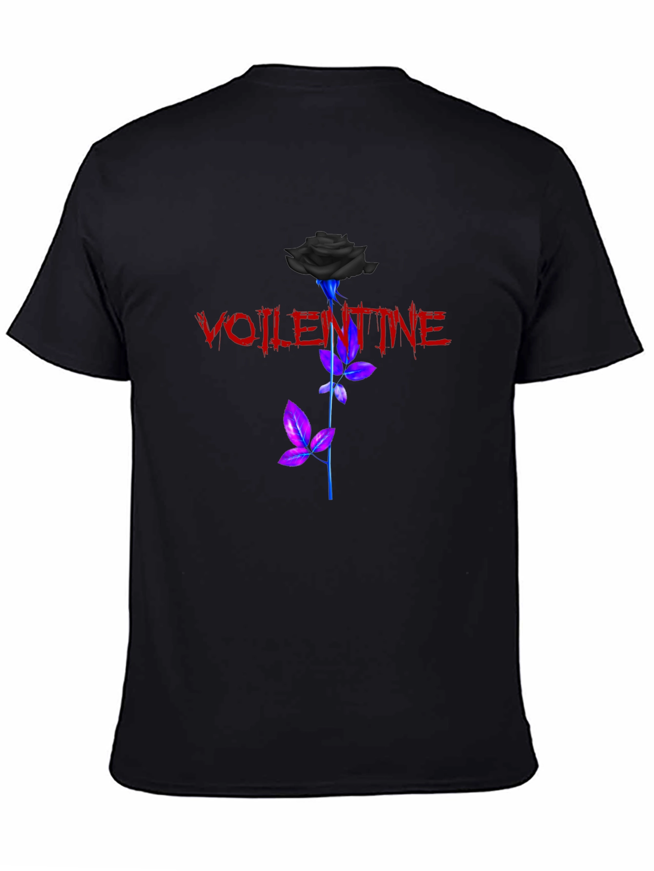 Voilenttine Rose Graphic T-Shirt