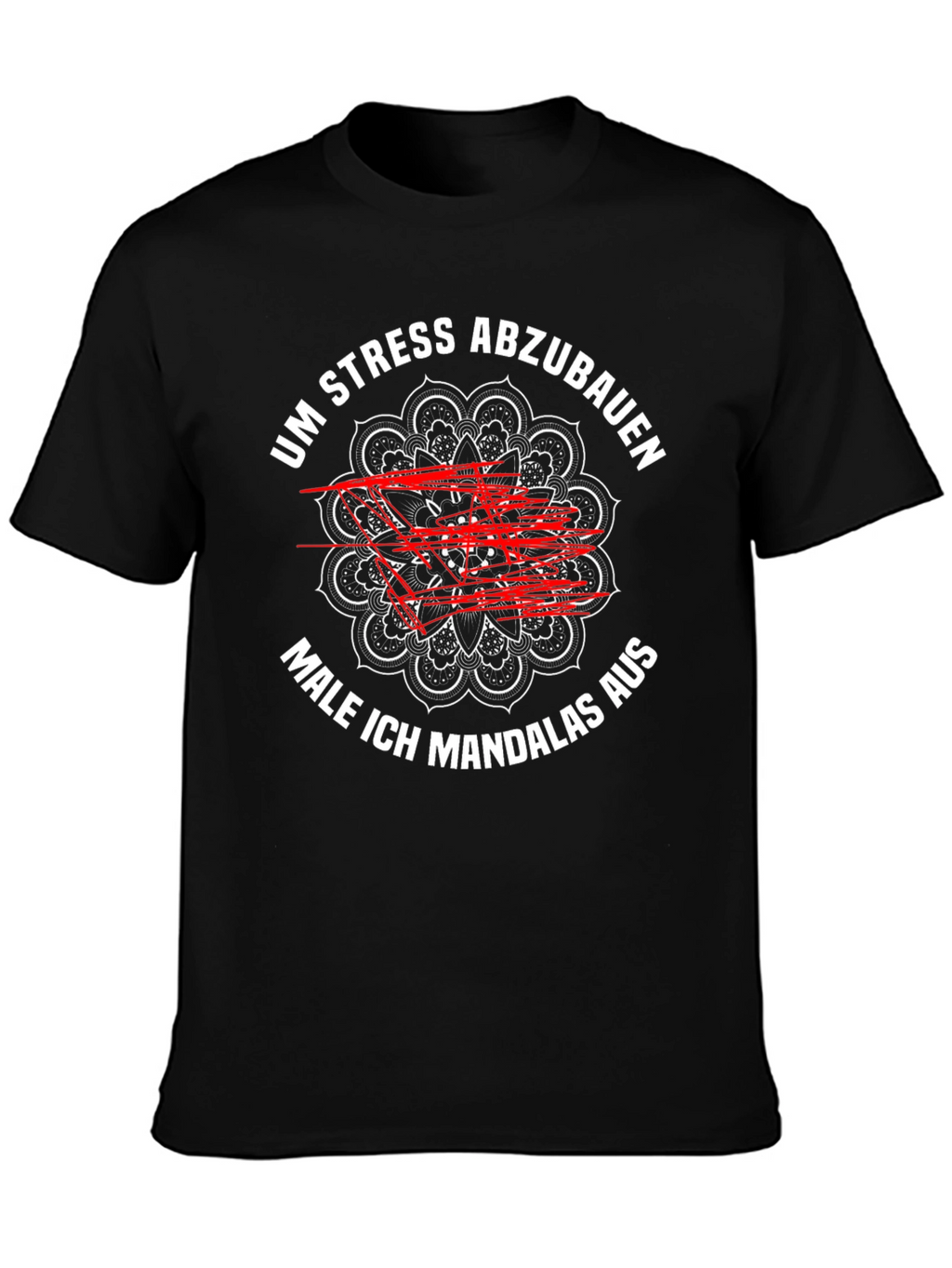 Stress Relief Mandala T-Shirt