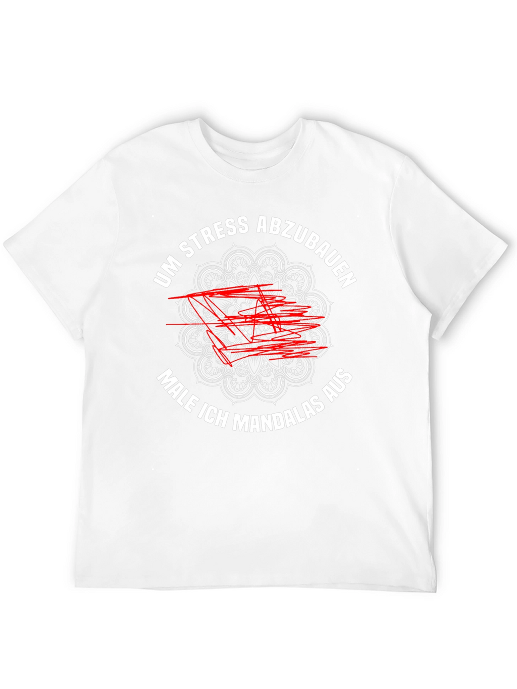 Stress Relief Mandala T-Shirt