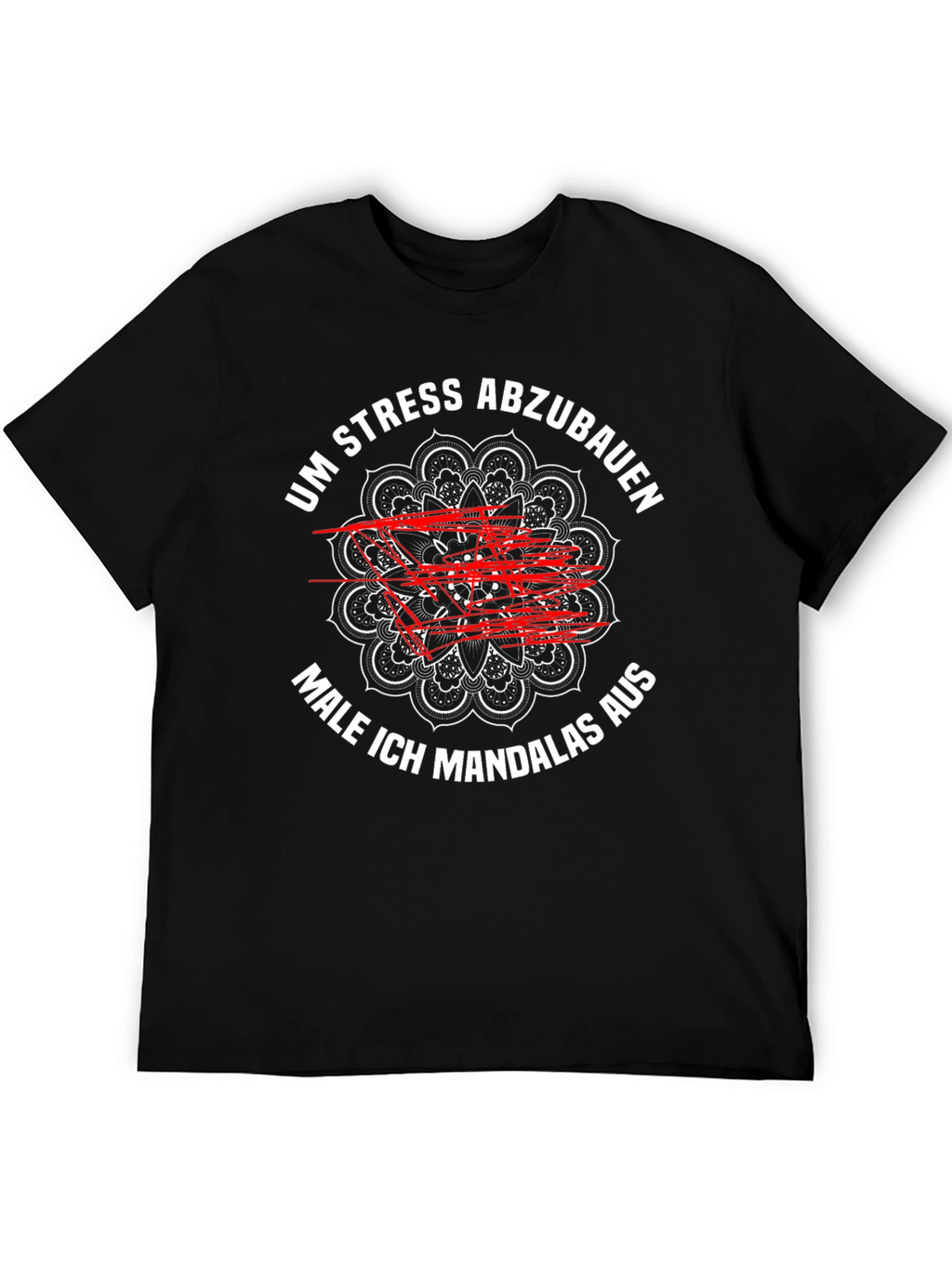 Stress Relief Mandala T-Shirt