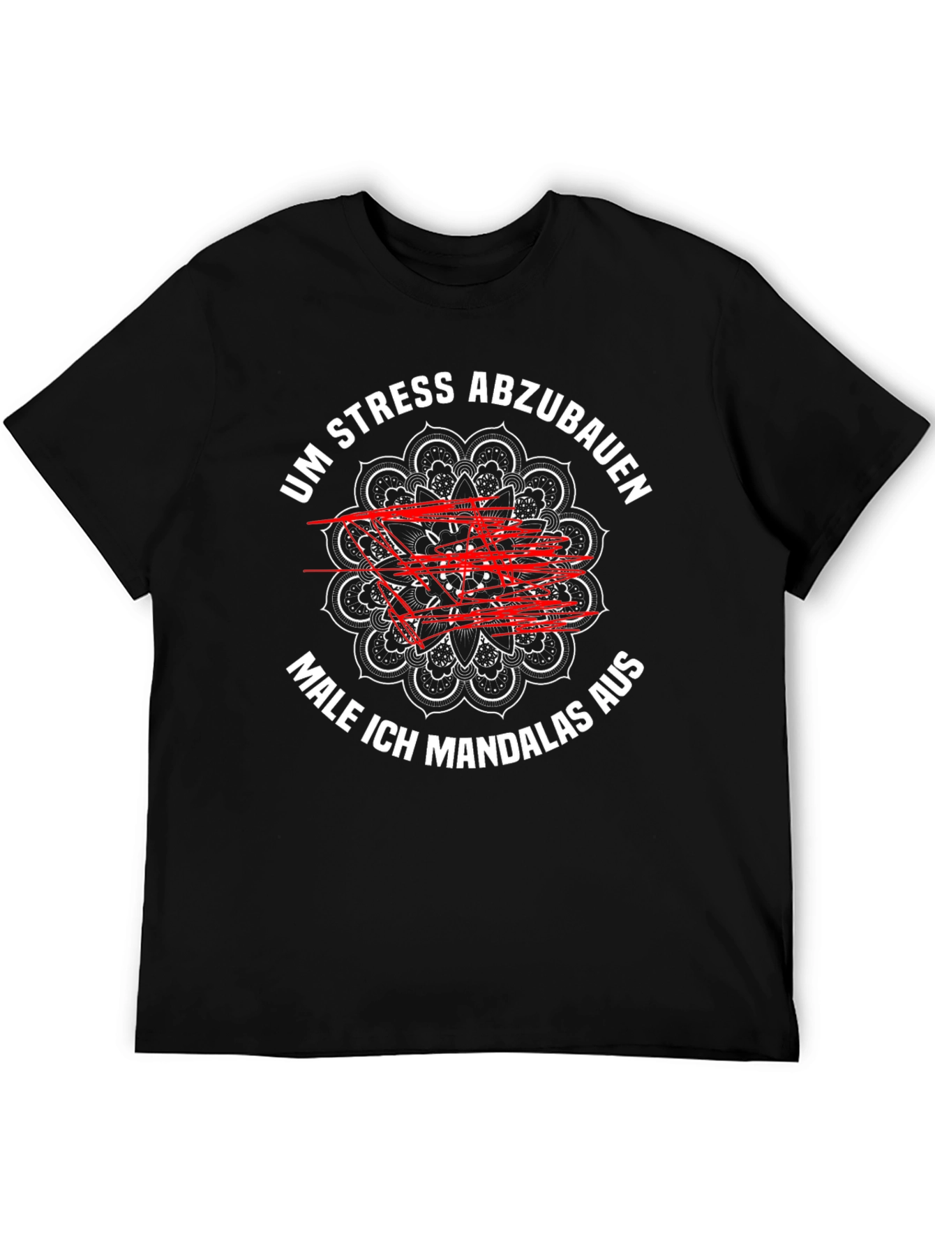 Stress Relief Mandala T-Shirt