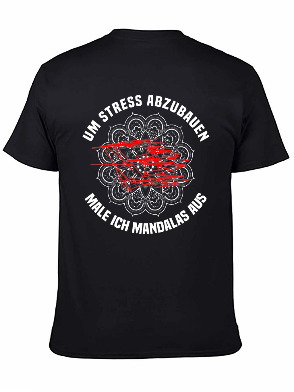 Stress Relief Mandala T-Shirt