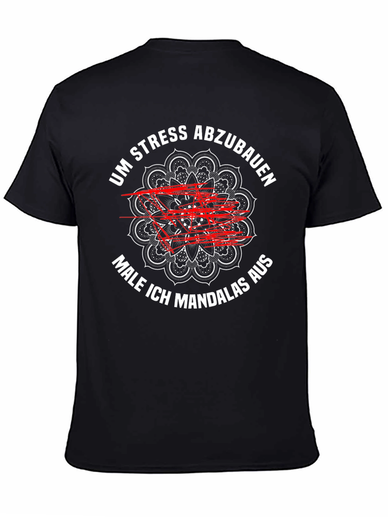 Stress Relief Mandala T-Shirt